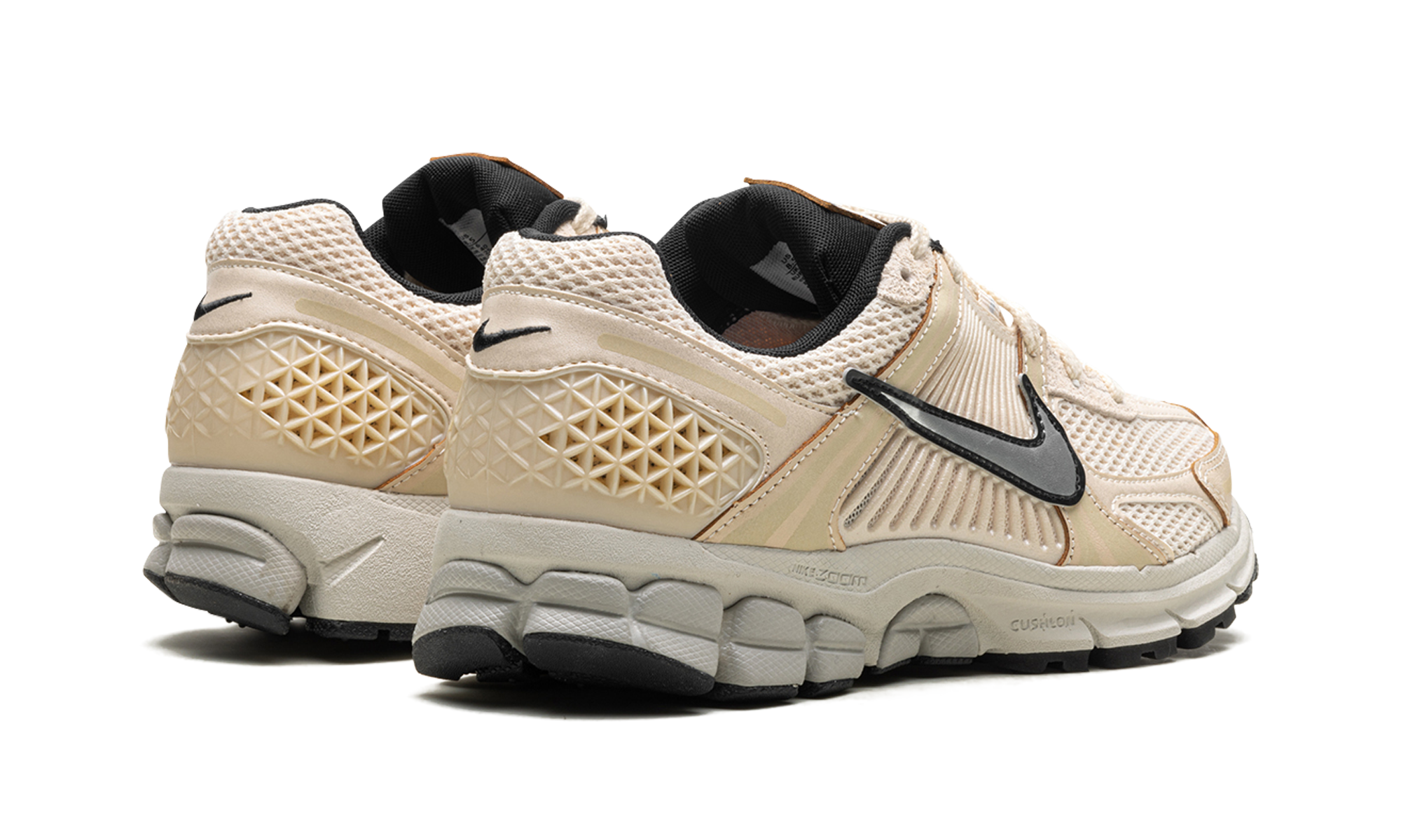 nike zoom vomero 5 pearl white women s+FN6742-200+diagnol right behind view