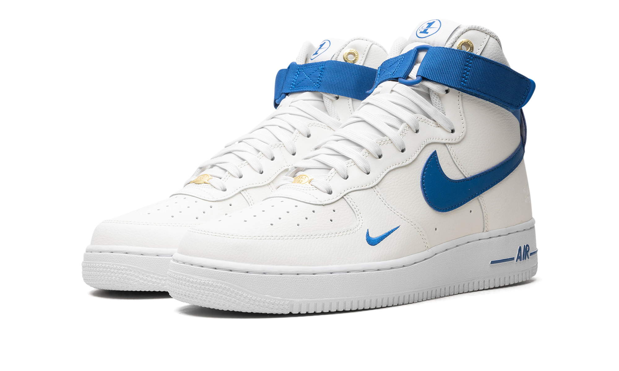 nike air force 1 high 40th anniversary sail women s+DQ7584-100+diagnol left view