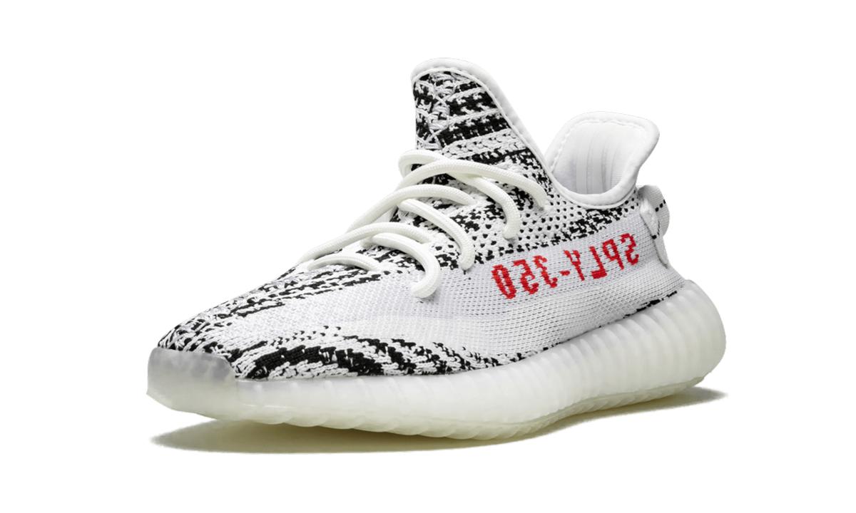 adidas yeezy boost 350 v2 zebra+CP9654+left diagnol single view