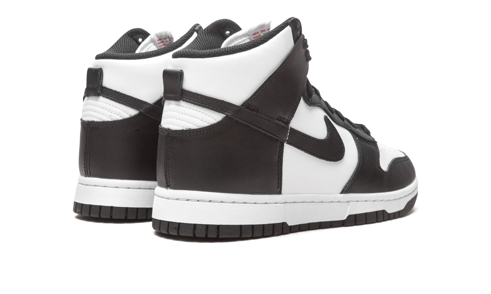 nike dunk high panda 2021 women s+DD1869-103+diagnol right behind view