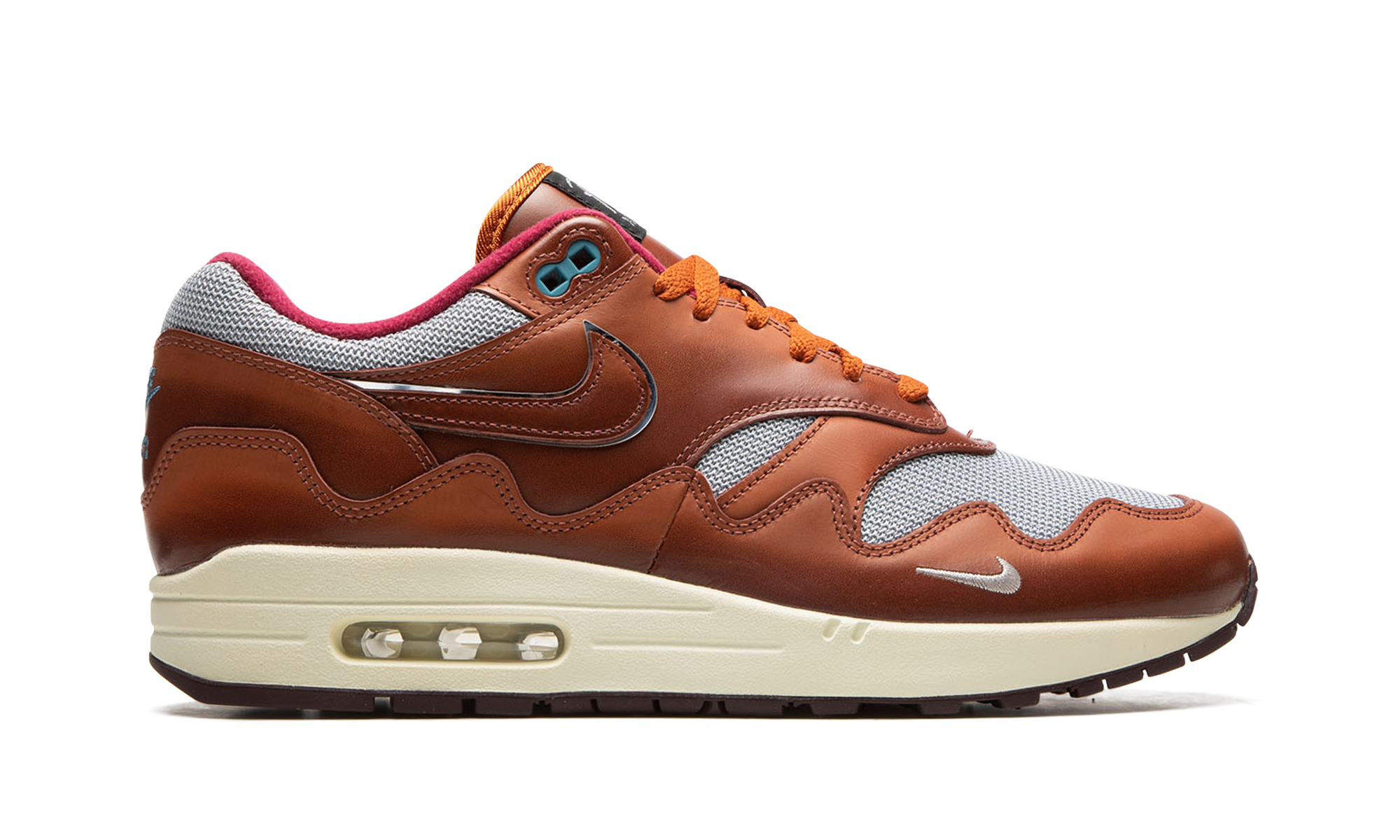 nike air max 1 patta the next wave dark russett+DO9549-200+right view