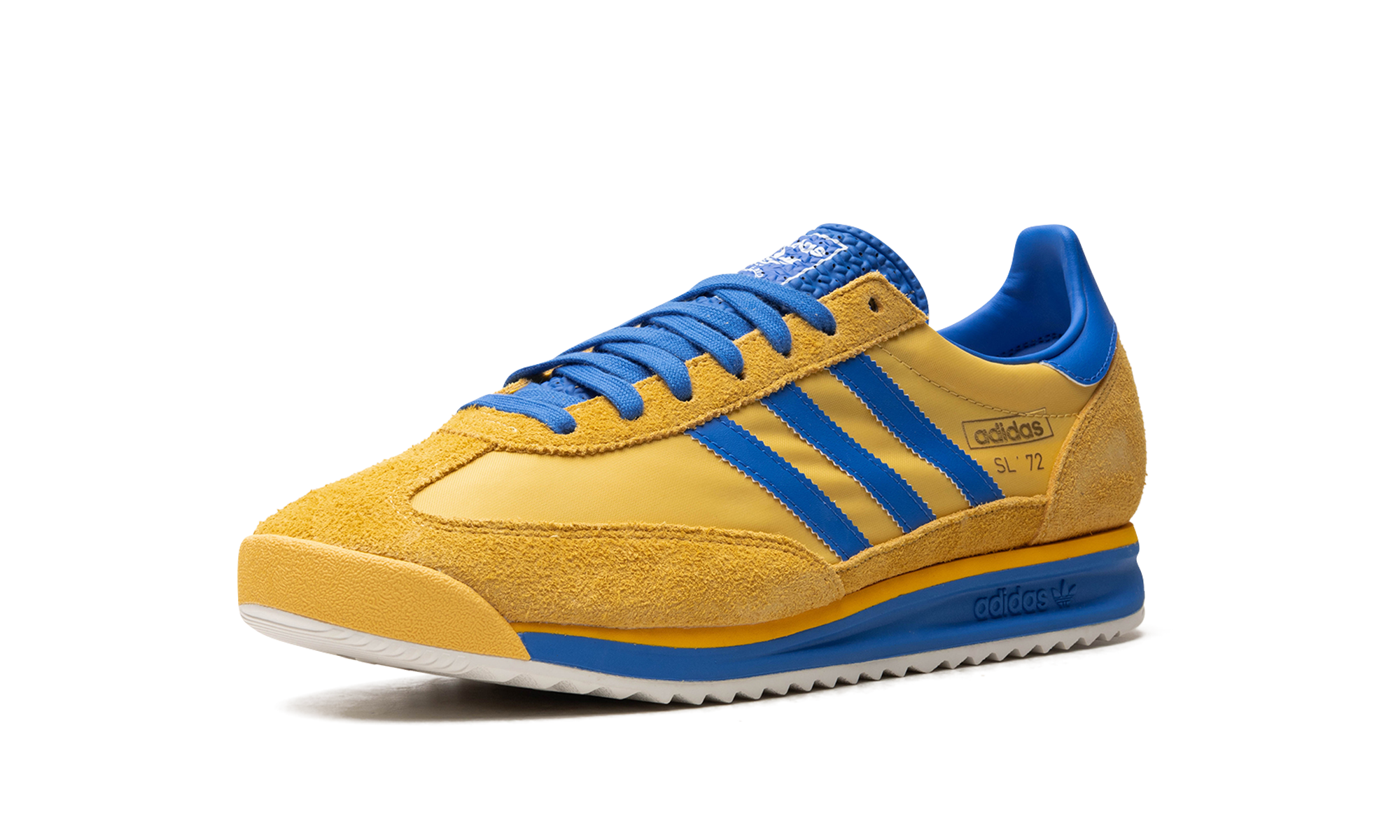 adidas sl 72 rs utility yellow bright royal+IE6526+left diagnol single view