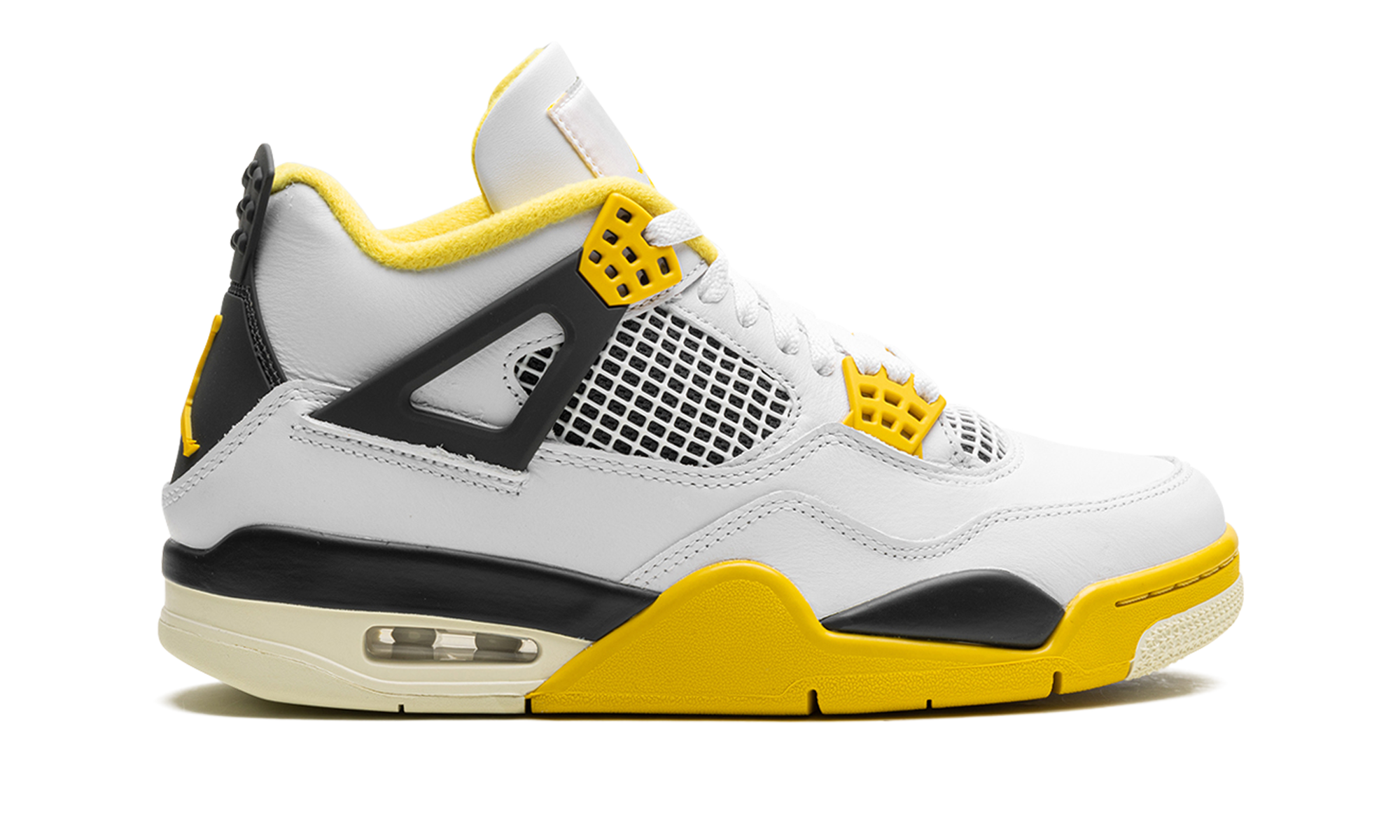 jordan 4 retro vivid sulfur women s+AQ9129-101+right view