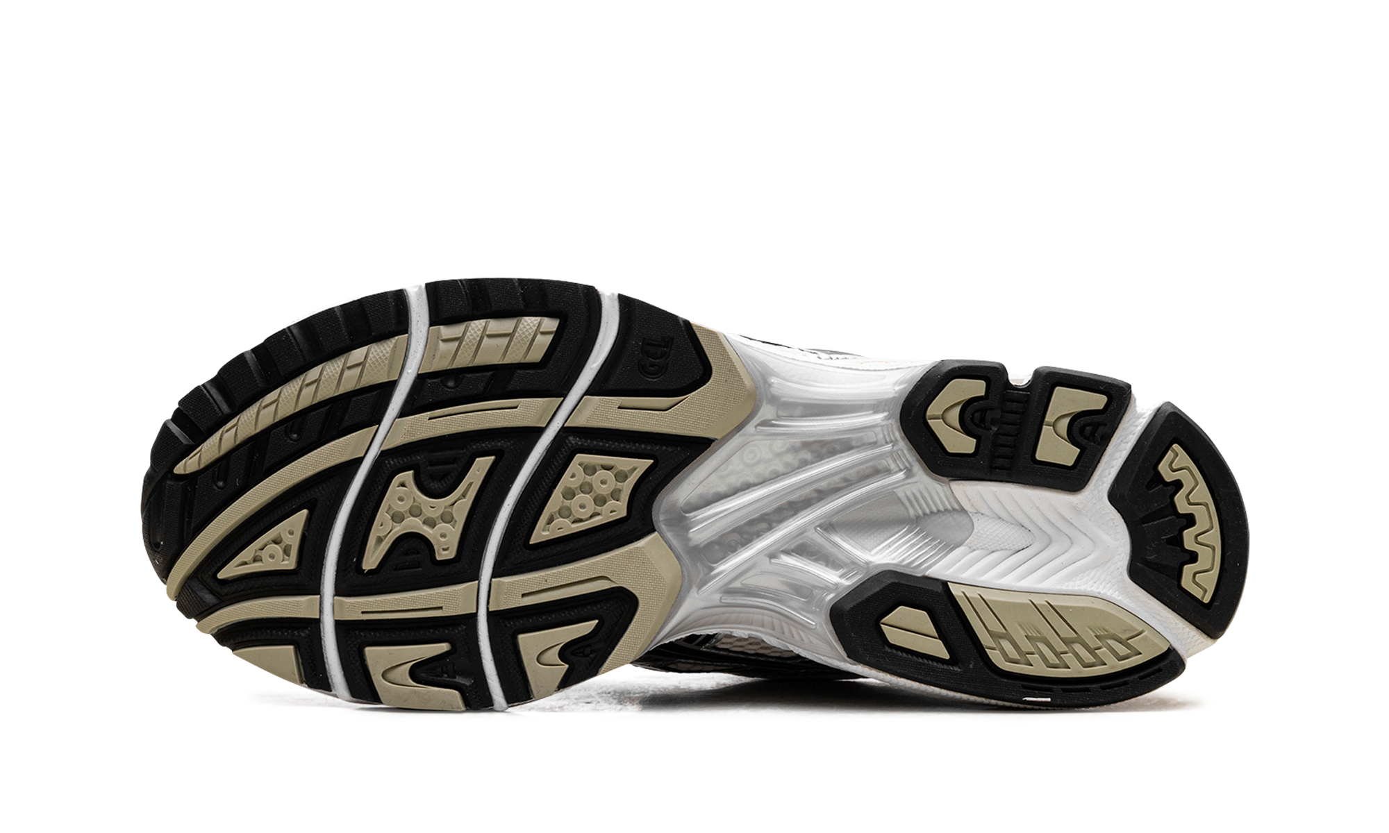asics gel kayano 14 birch pure silver+1203A537-200+bottom view