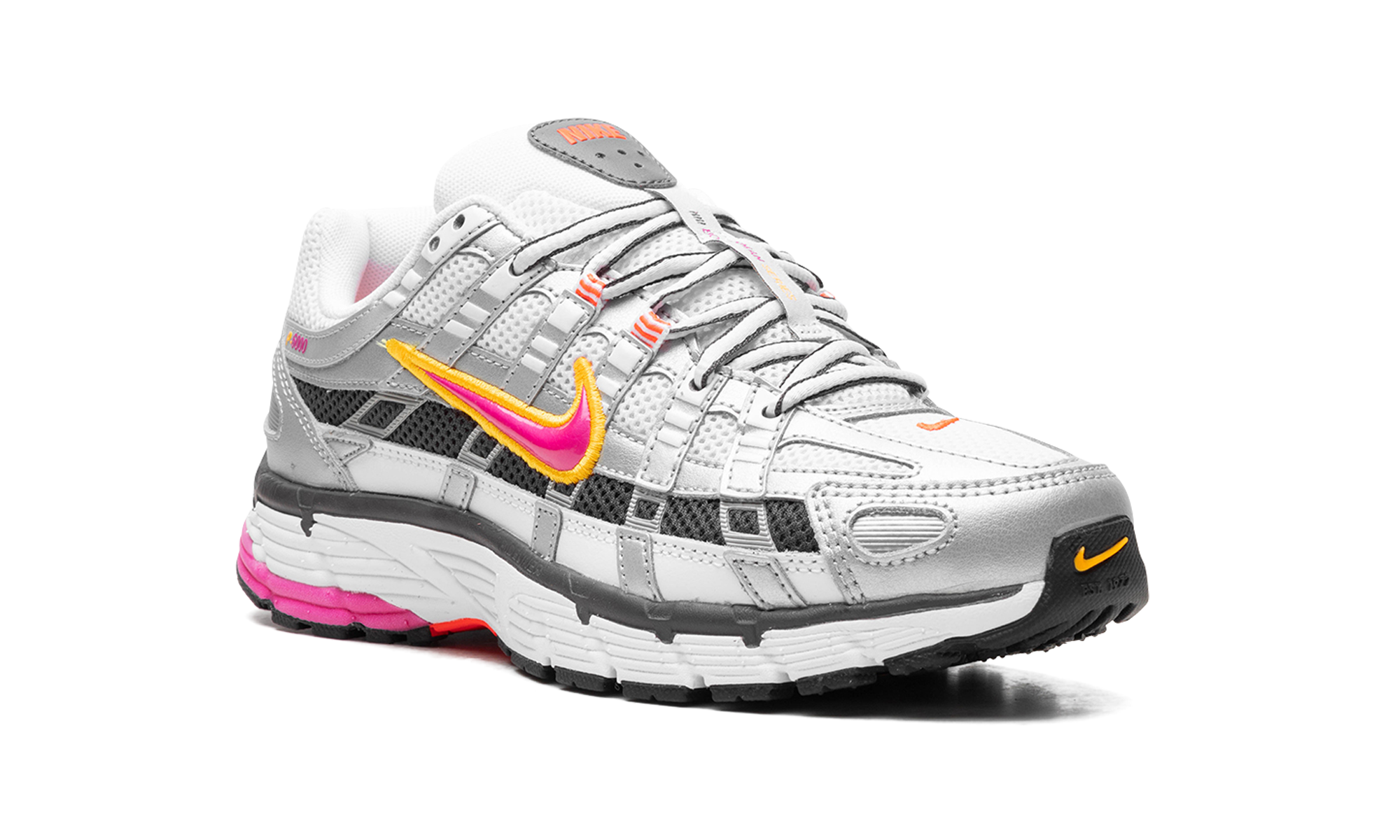 nike p 6000 laser fuchsia women s+BV1021-100+diagnol right view
