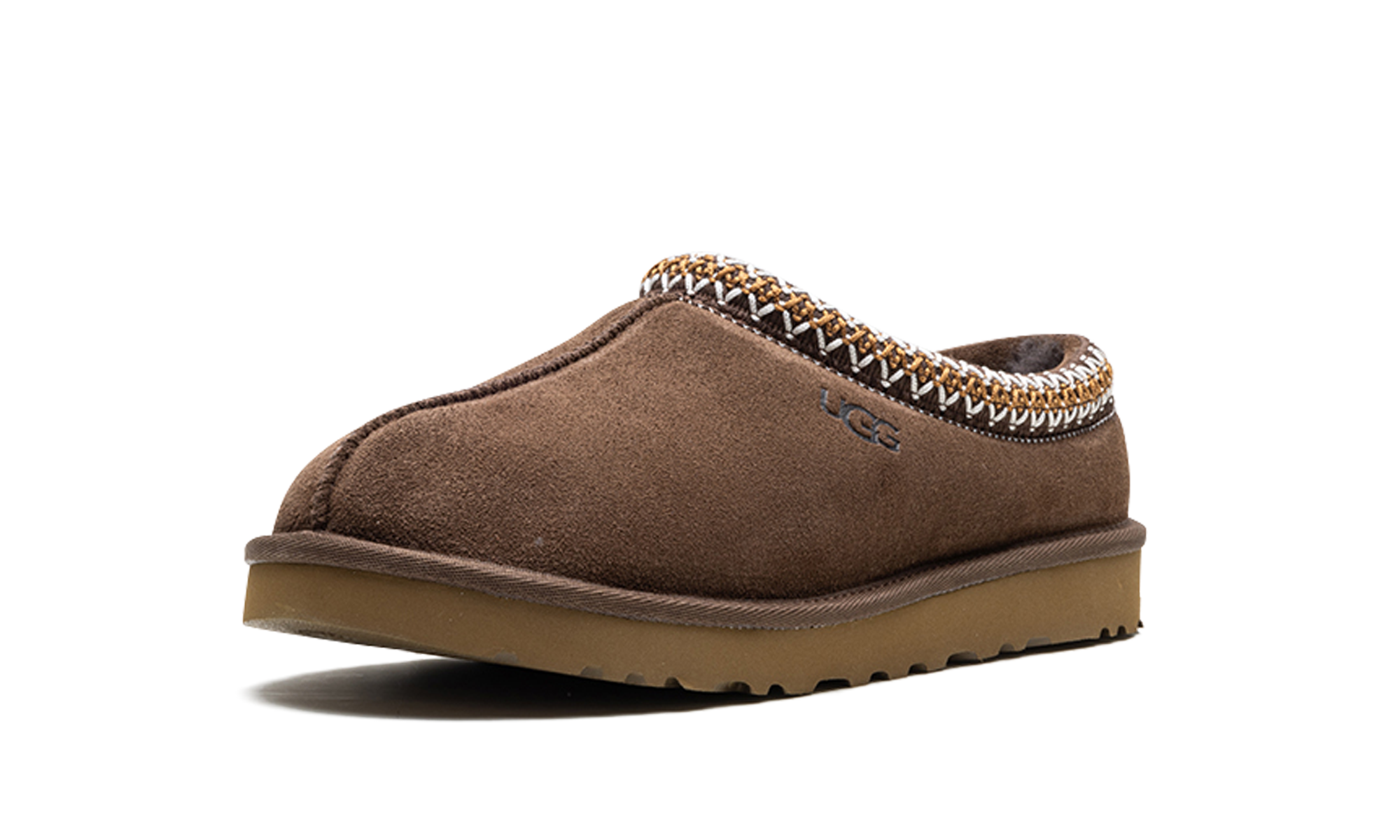 ugg tasman slipper chocolate+5950-CHO+left diagnol single view