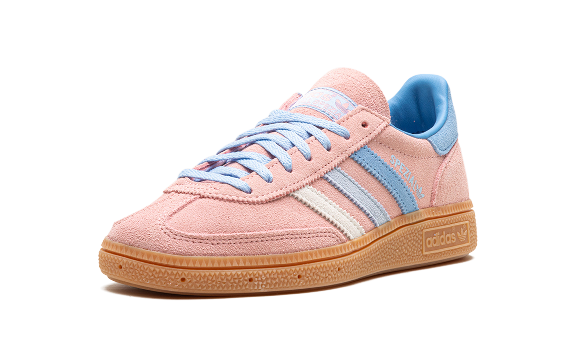 adidas handball spezial semi pink spark women s+IG1974+left diagnol single view