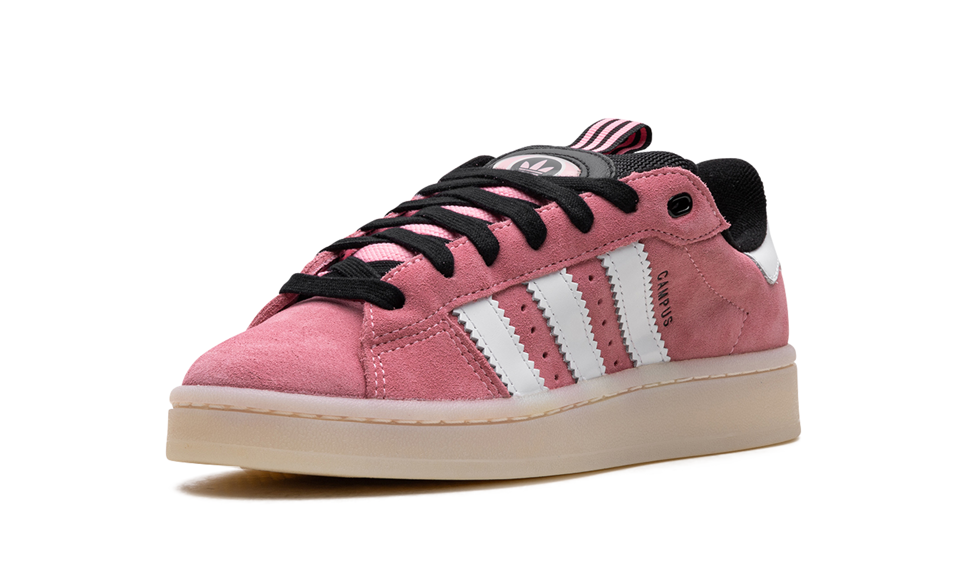 adidas campus 00s pink glow+HQ8712+left diagnol single view