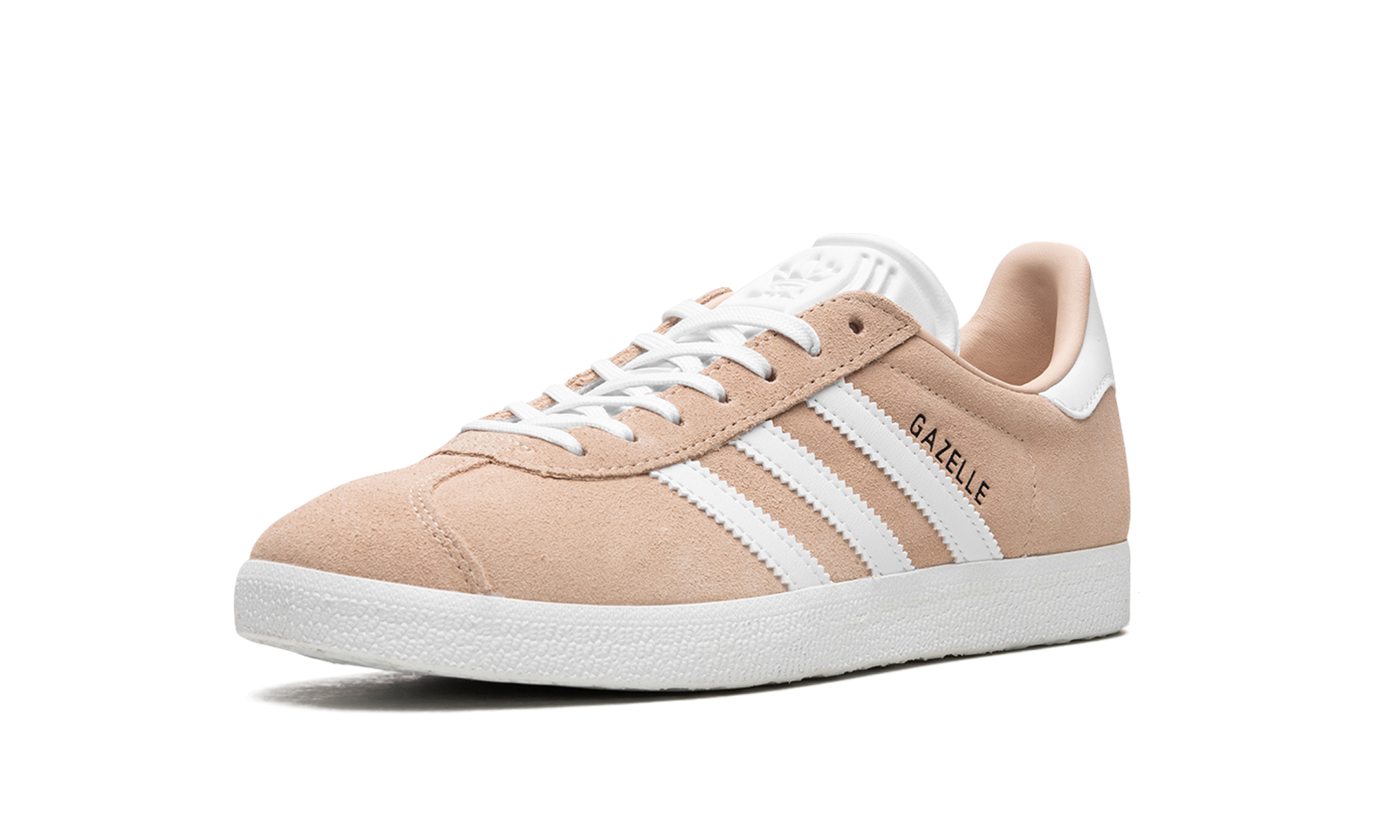 adidas gazelle halo blush women s+ID7006+left diagnol single view