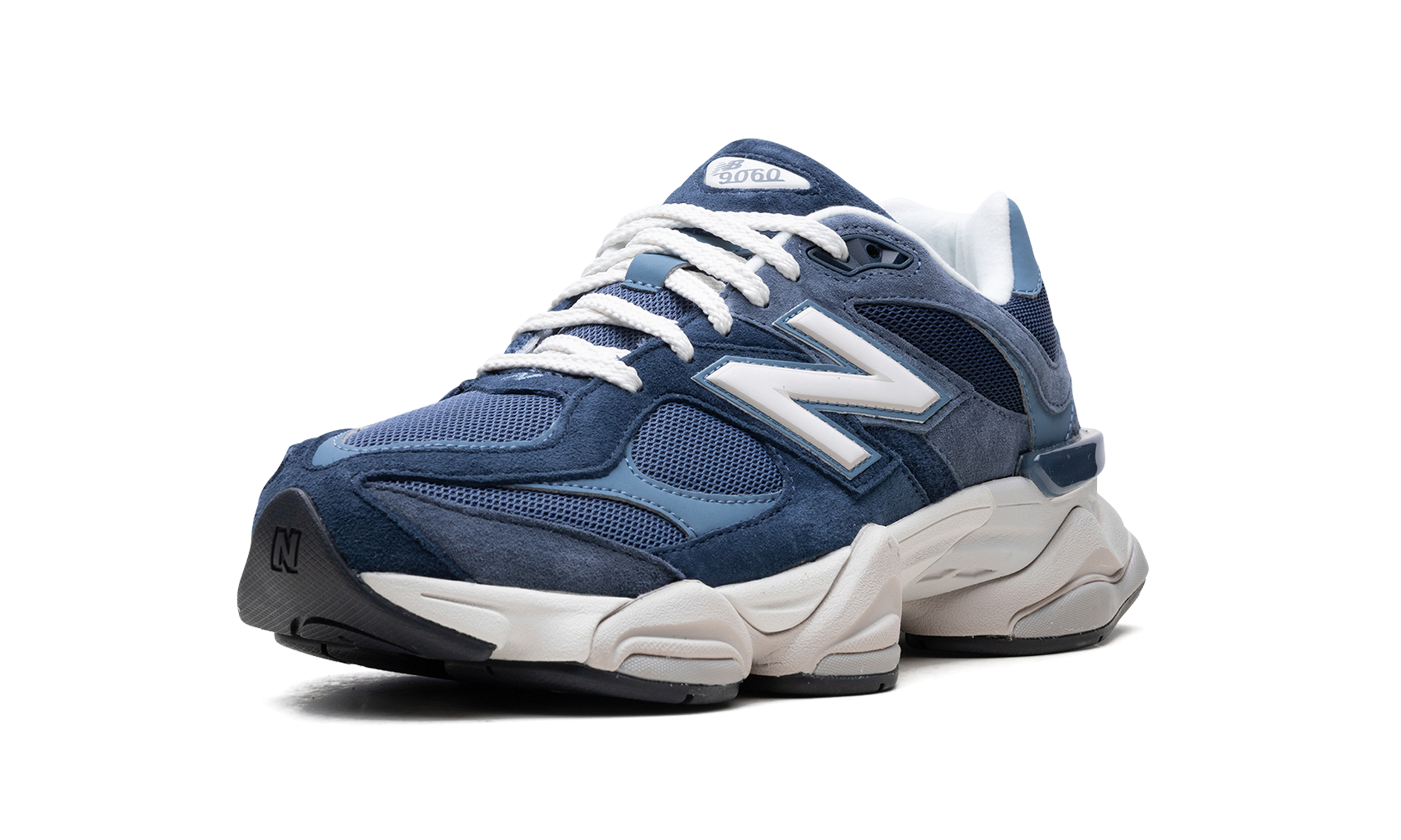 new balance 9060 vintage indigo heron blue+U9060EEF+left diagnol single view