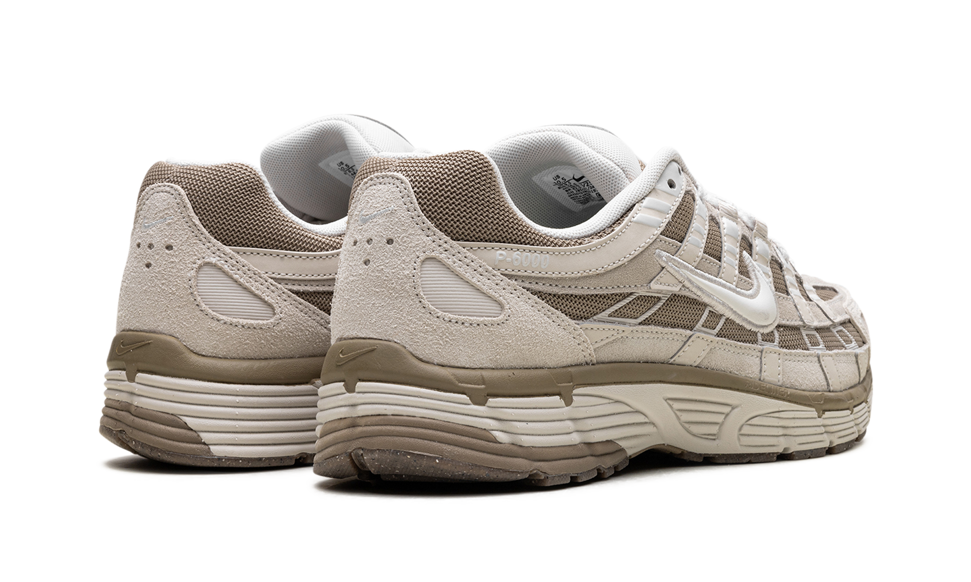 nike p 6000 light orewood brown+HV2528-100+diagnol right behind view