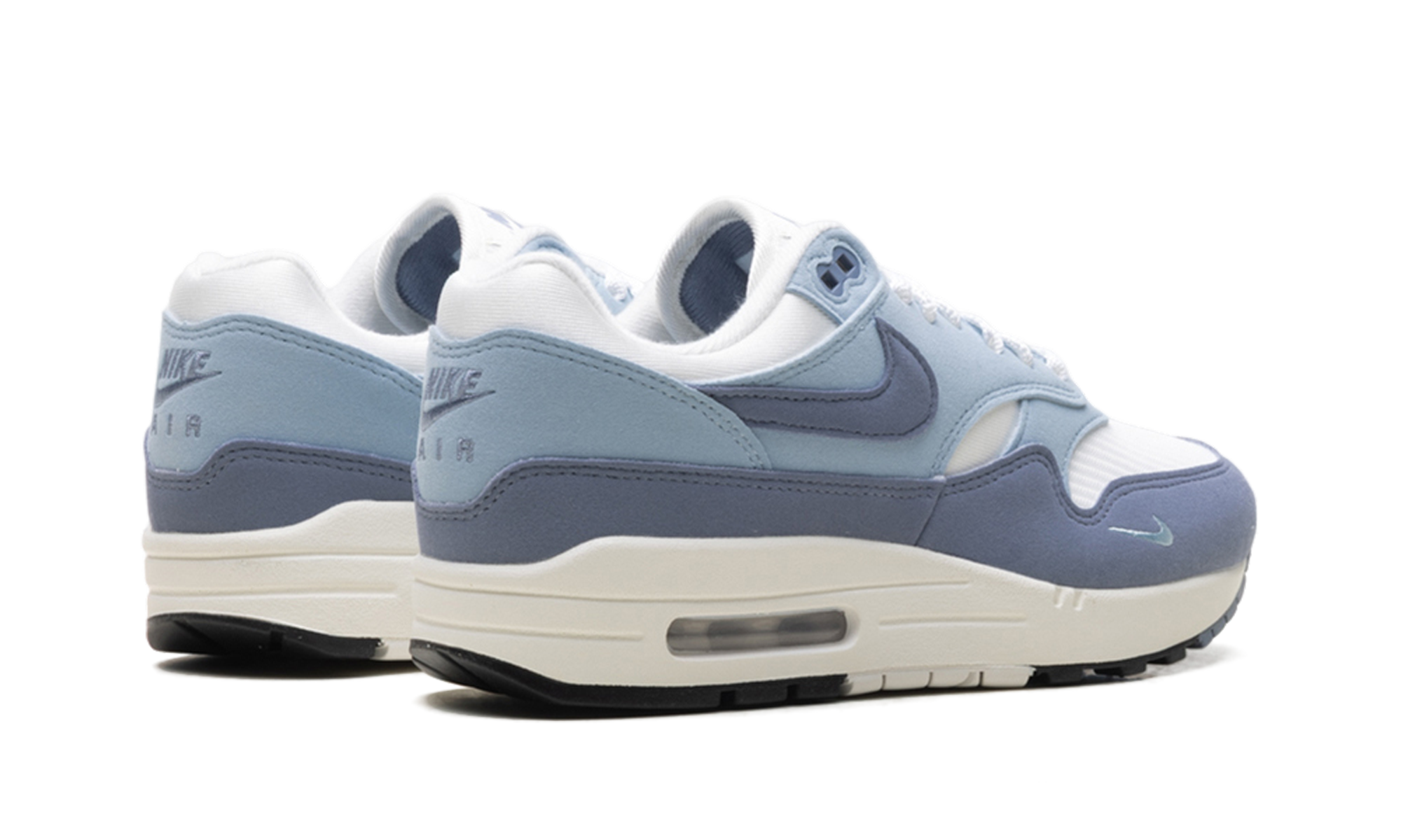 nike air max 1 87 light armory blue ashen slate womens+HF1194-102+diagnol right behind view