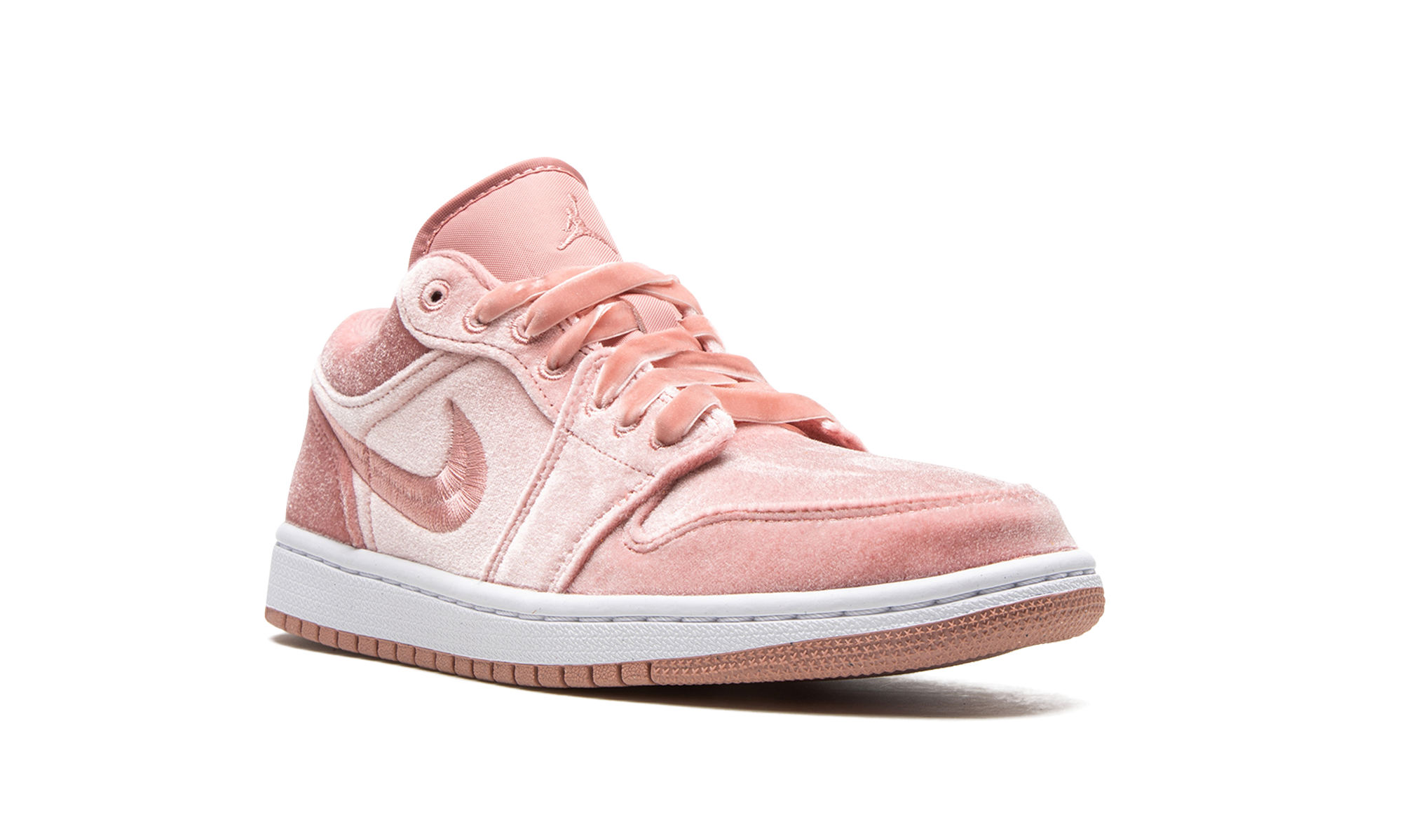 air jordan 1 low se pink velvet women s+DQ8396-600+diagnol right view