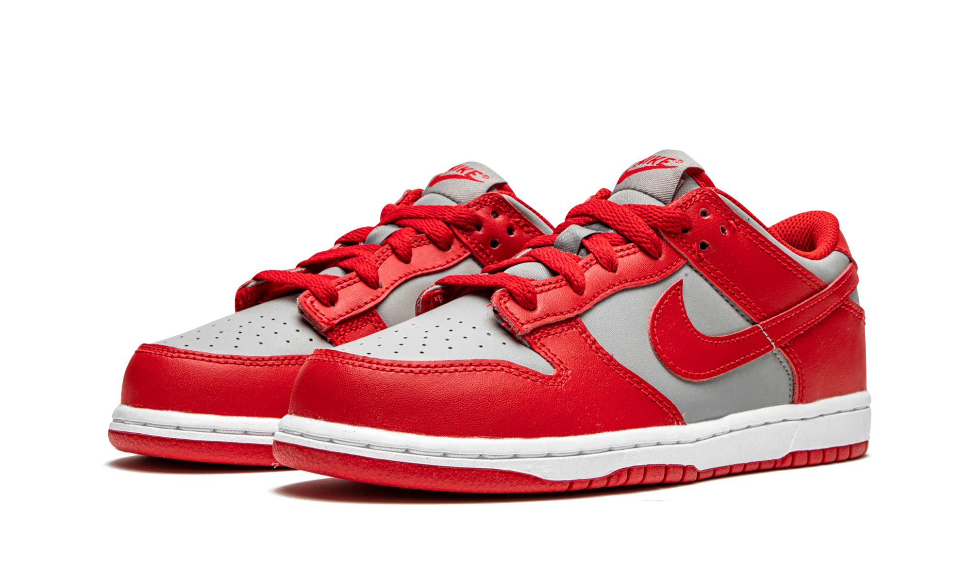 nike dunk low unlv ps+CW1588-002+diagnol left view