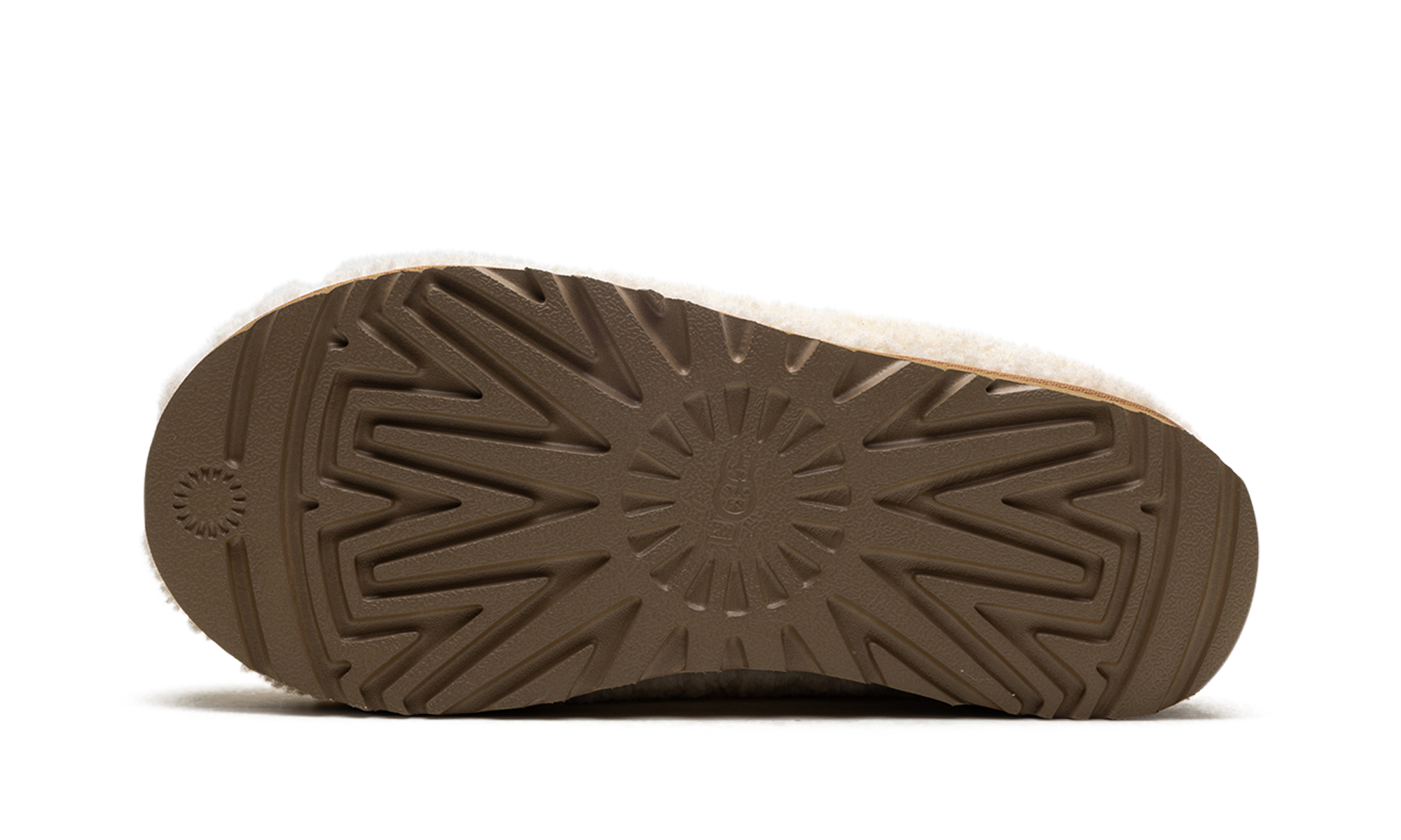 ugg tasman maxi curly slipper natural women s+1158356-NAT+bottom view
