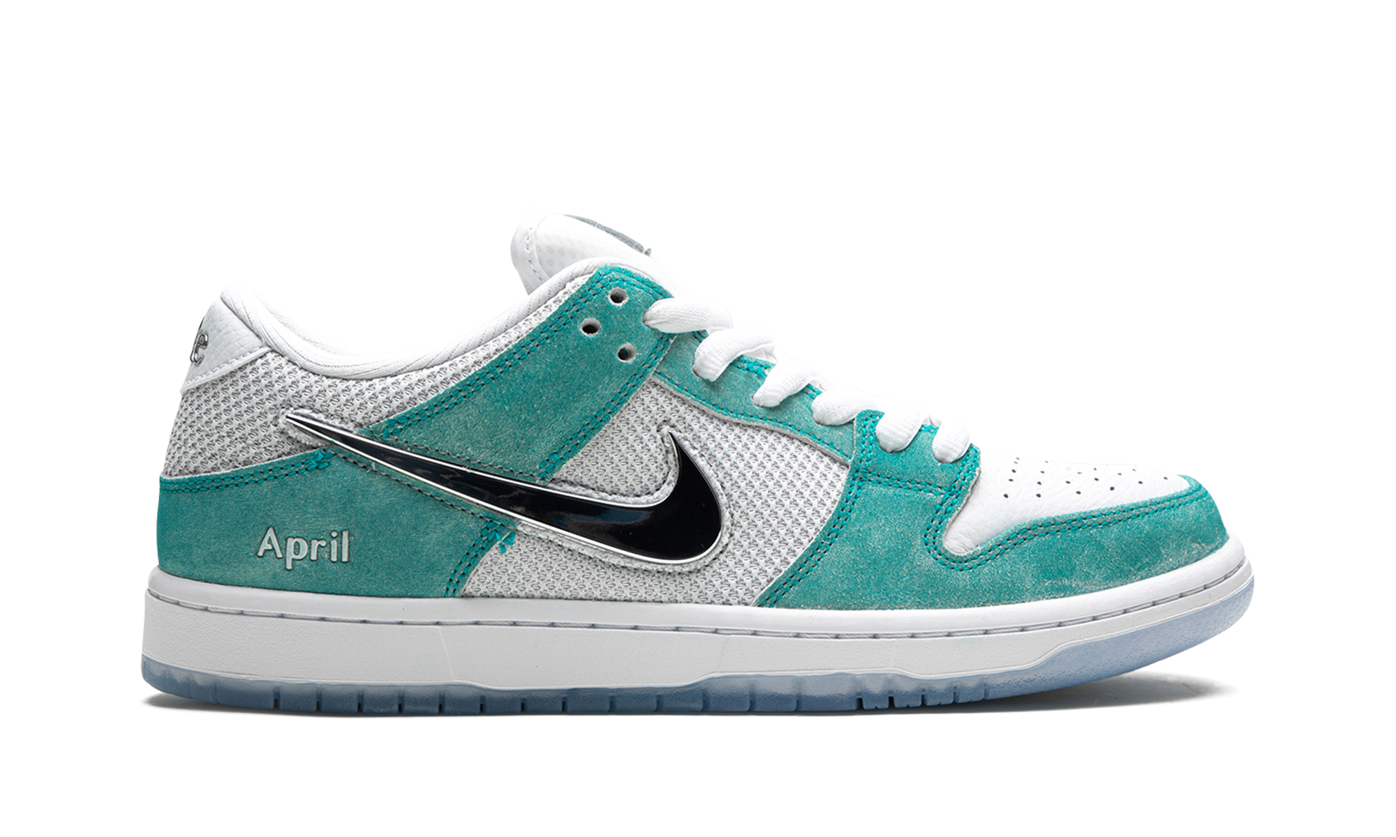 nike sb dunk low april skateboards+FD2562-400+right view