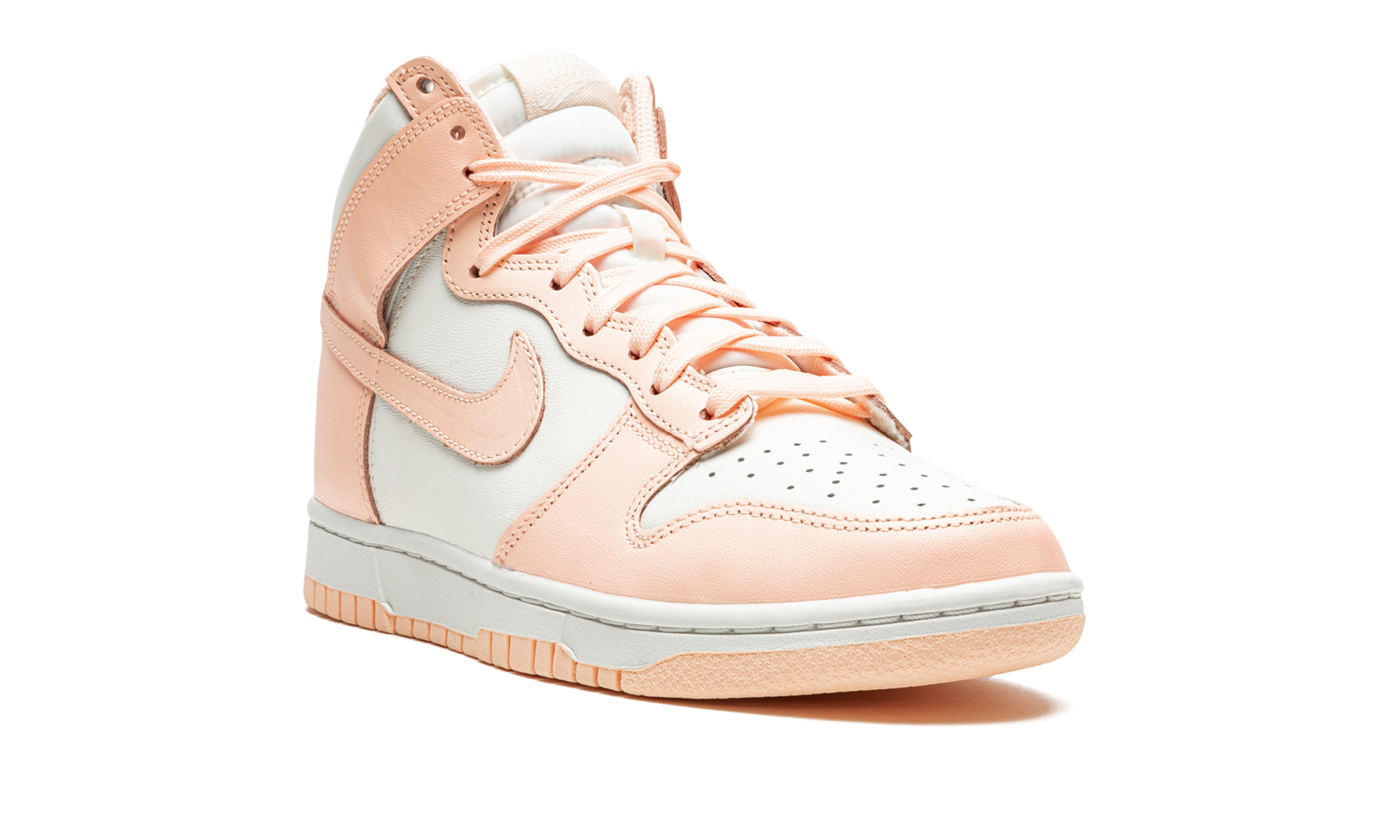 nike dunk high sail crimson tint women s+DD1869-104+diagnol right view