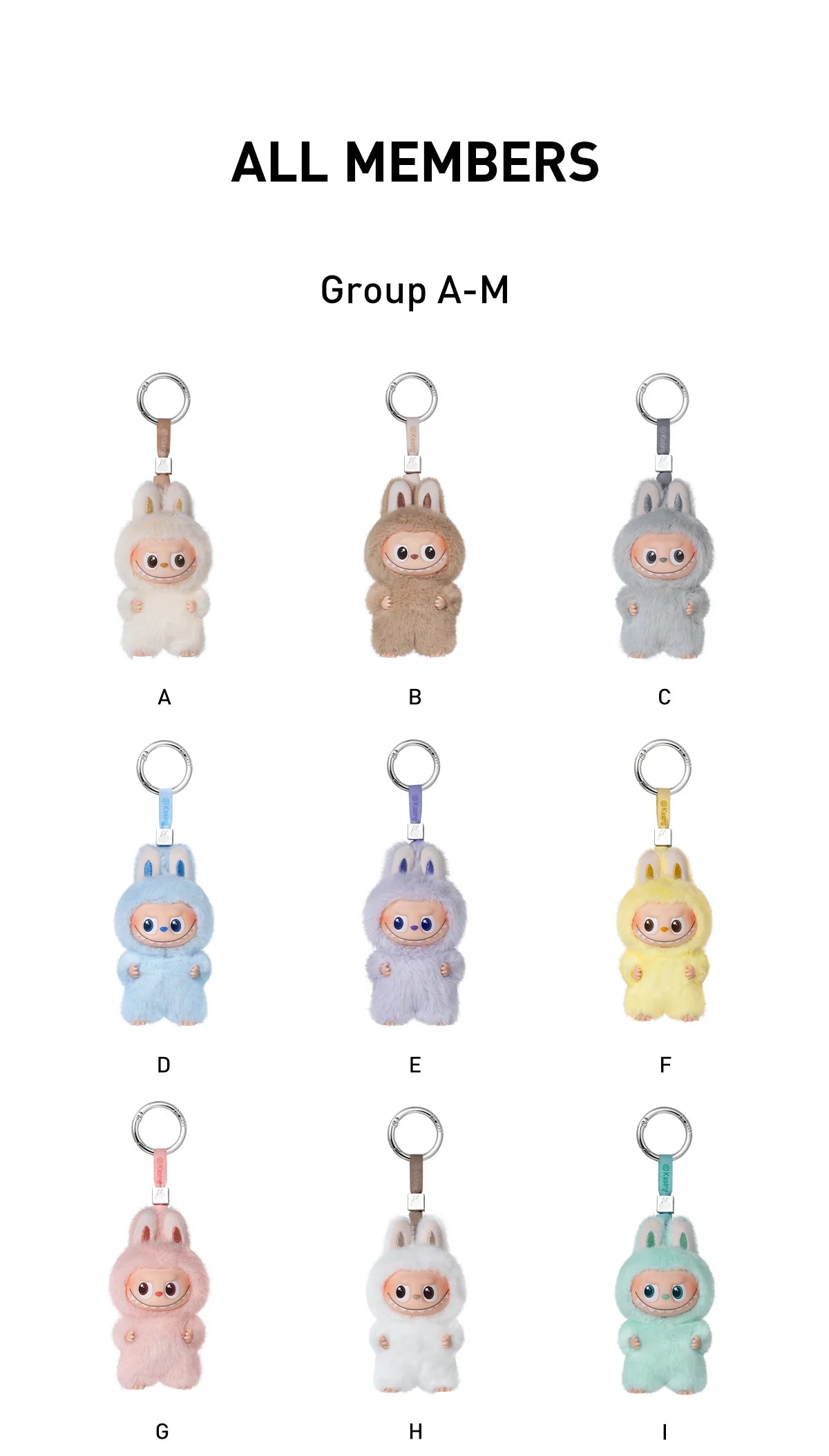 Pop Mart Pop Mart Labubu The Monsters Pin for Love Series Vinyl Plush Pendant A-M (Blind Box)
