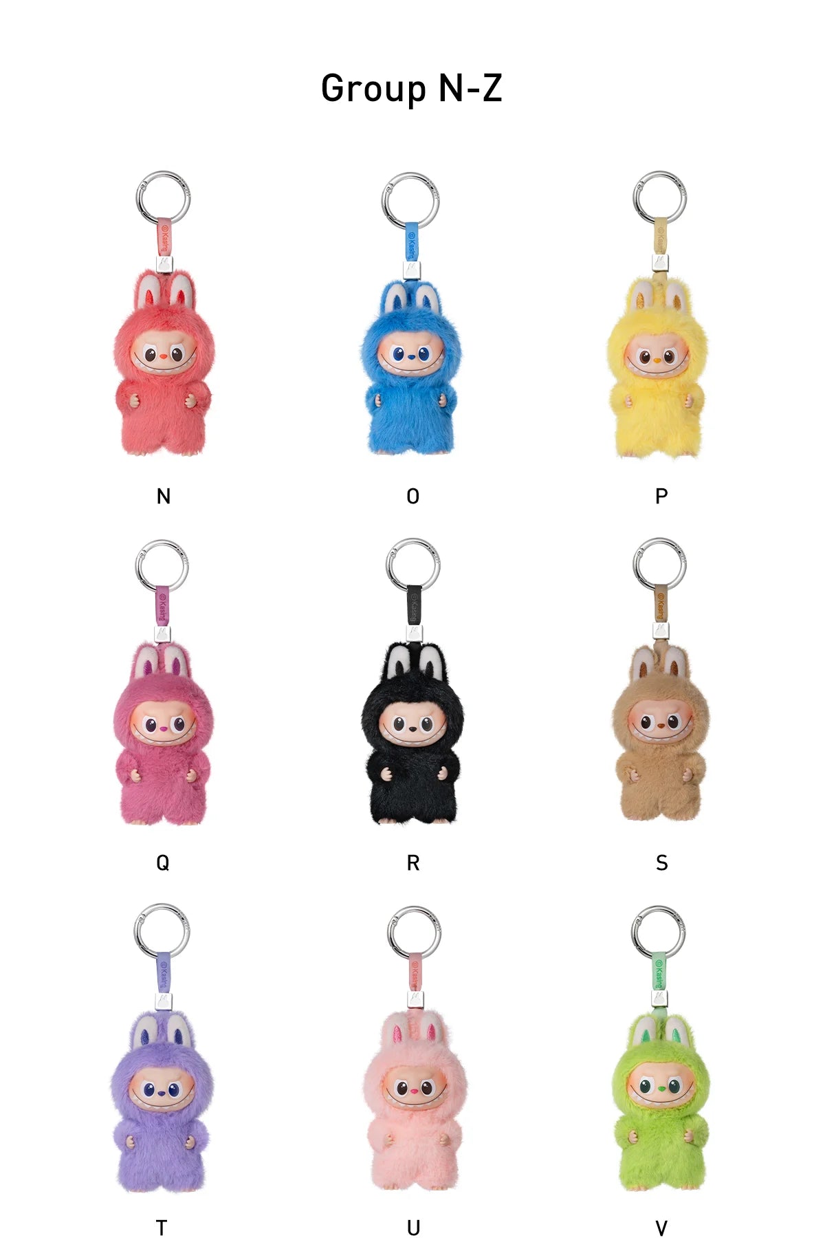 Pop Mart Pop Mart Labubu The Monsters Pin for Love Series Vinyl Plush Pendant N-Z (Blind Box)