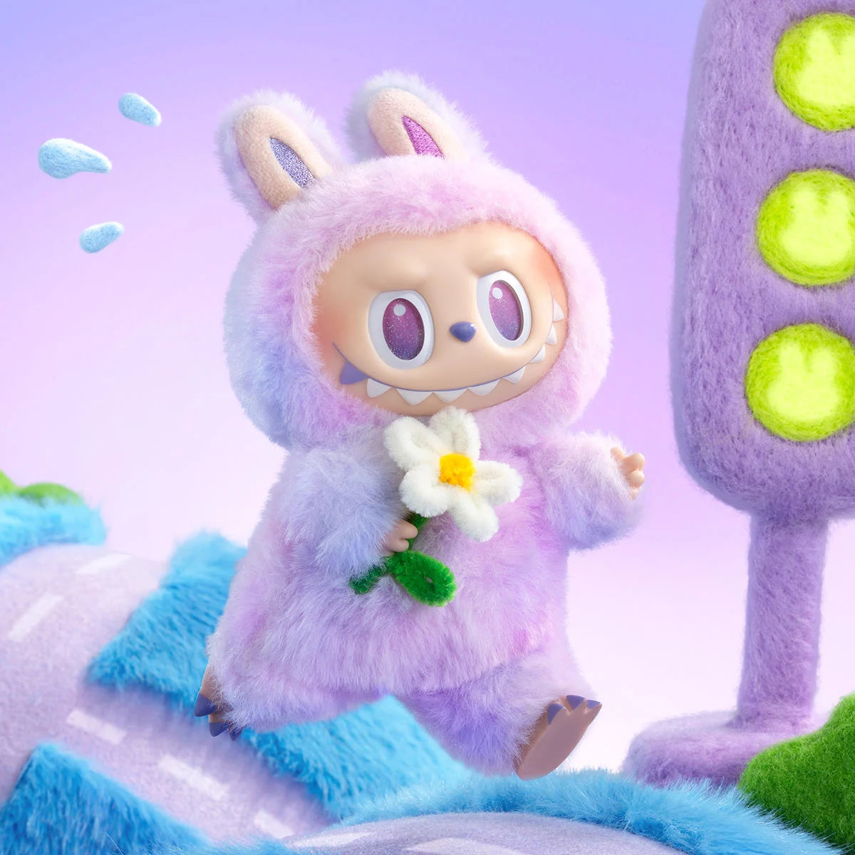 Pop Mart Labubu The Monsters Big into Energy Vinyl Plush Pendant (Blind Box)