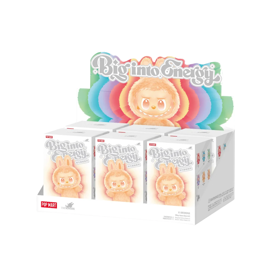Pop Mart Pop Mart Labubu The Monsters Big into Energy Vinyl Plush Pendant (Blind Box)