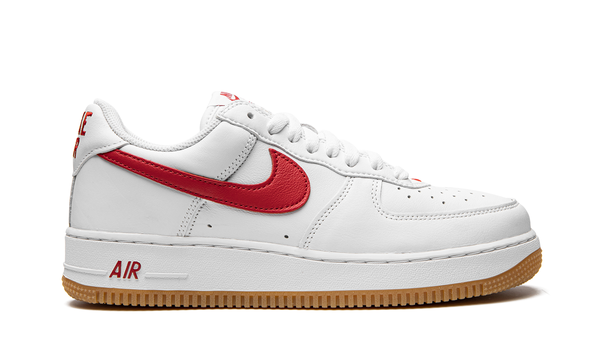 nike air force 1 07 low color of the month university red gum+DJ3911-102+right view