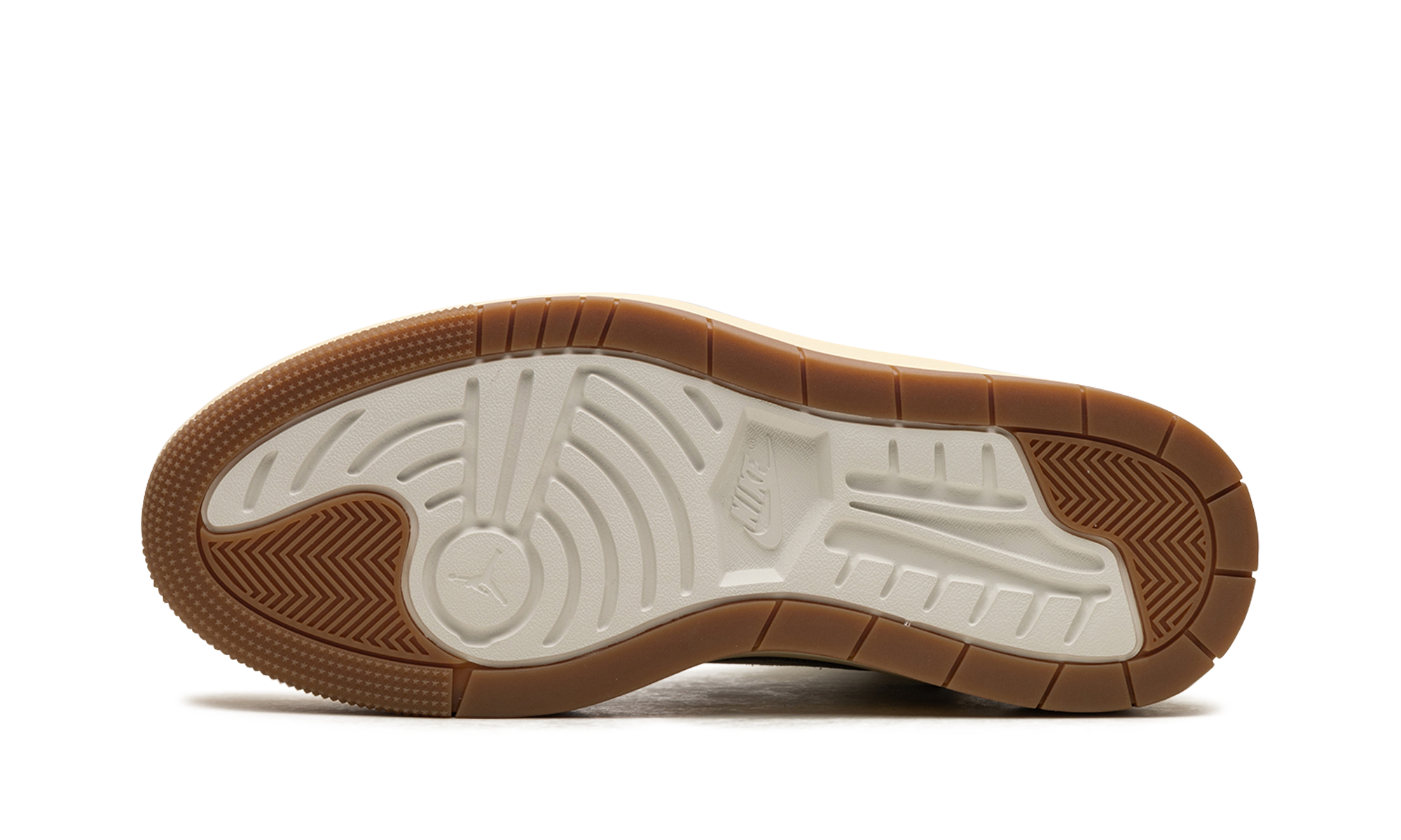 jordan 1 elevate high college grey women s+DZ3744-100+bottom view