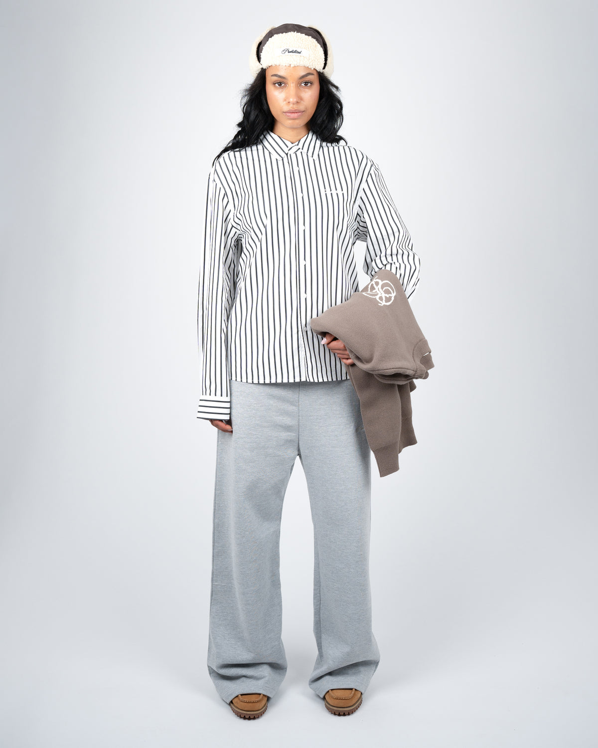 Prohibited Reverse Dress Shirt White