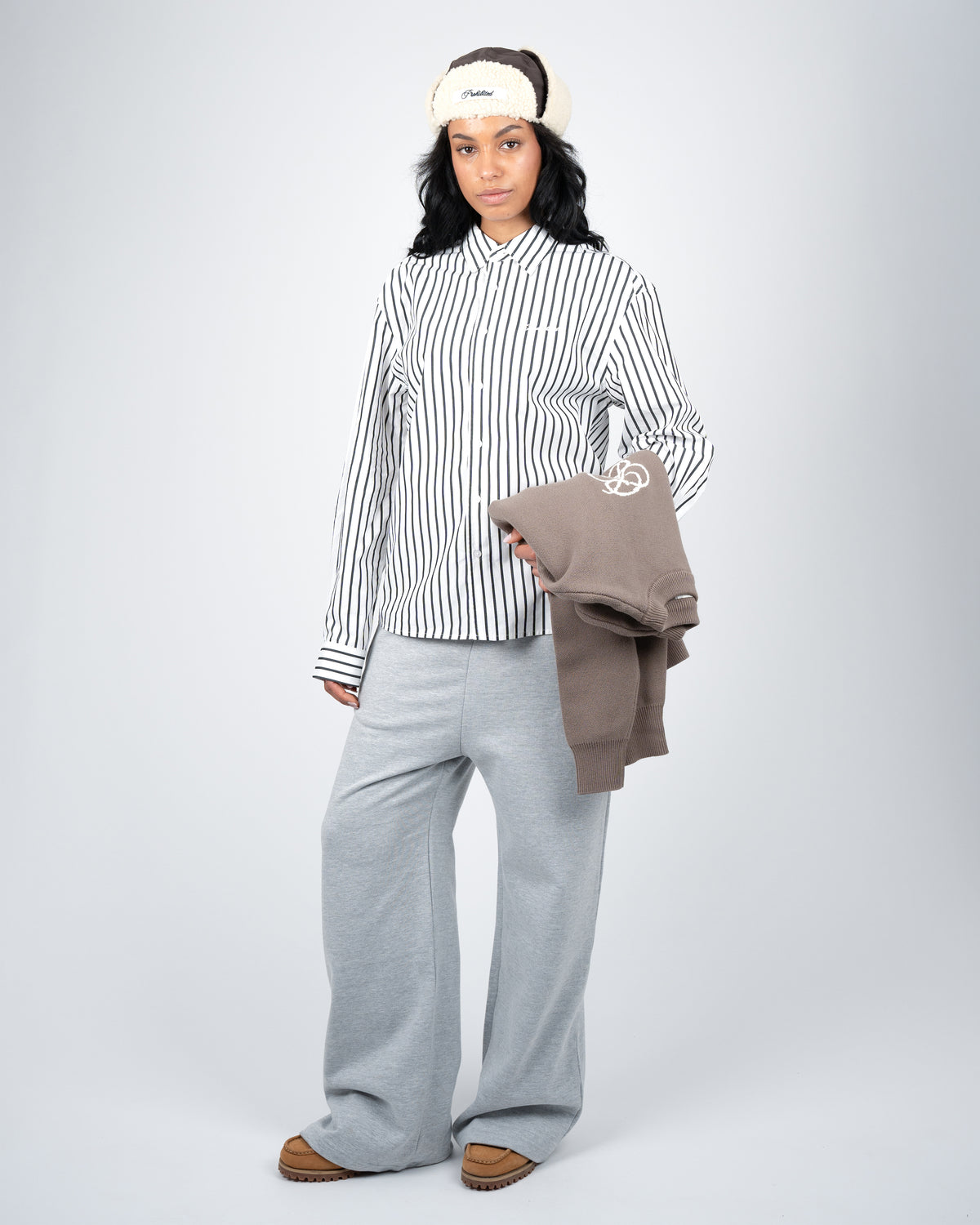 Prohibited Reverse Dress Shirt White