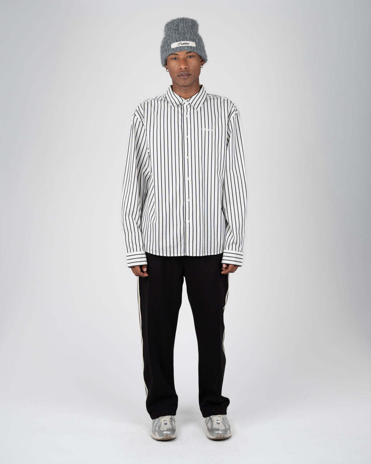 Prohibited Reverse Dress Shirt White
