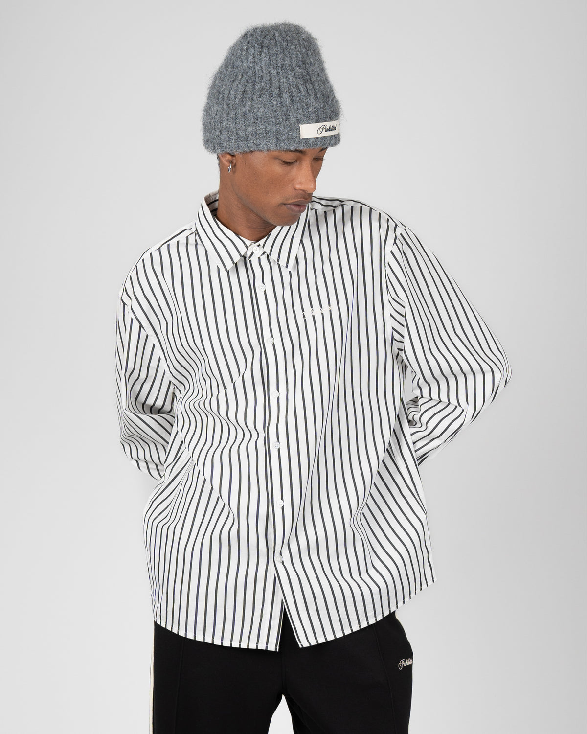 Prohibited Reverse Dress Shirt White