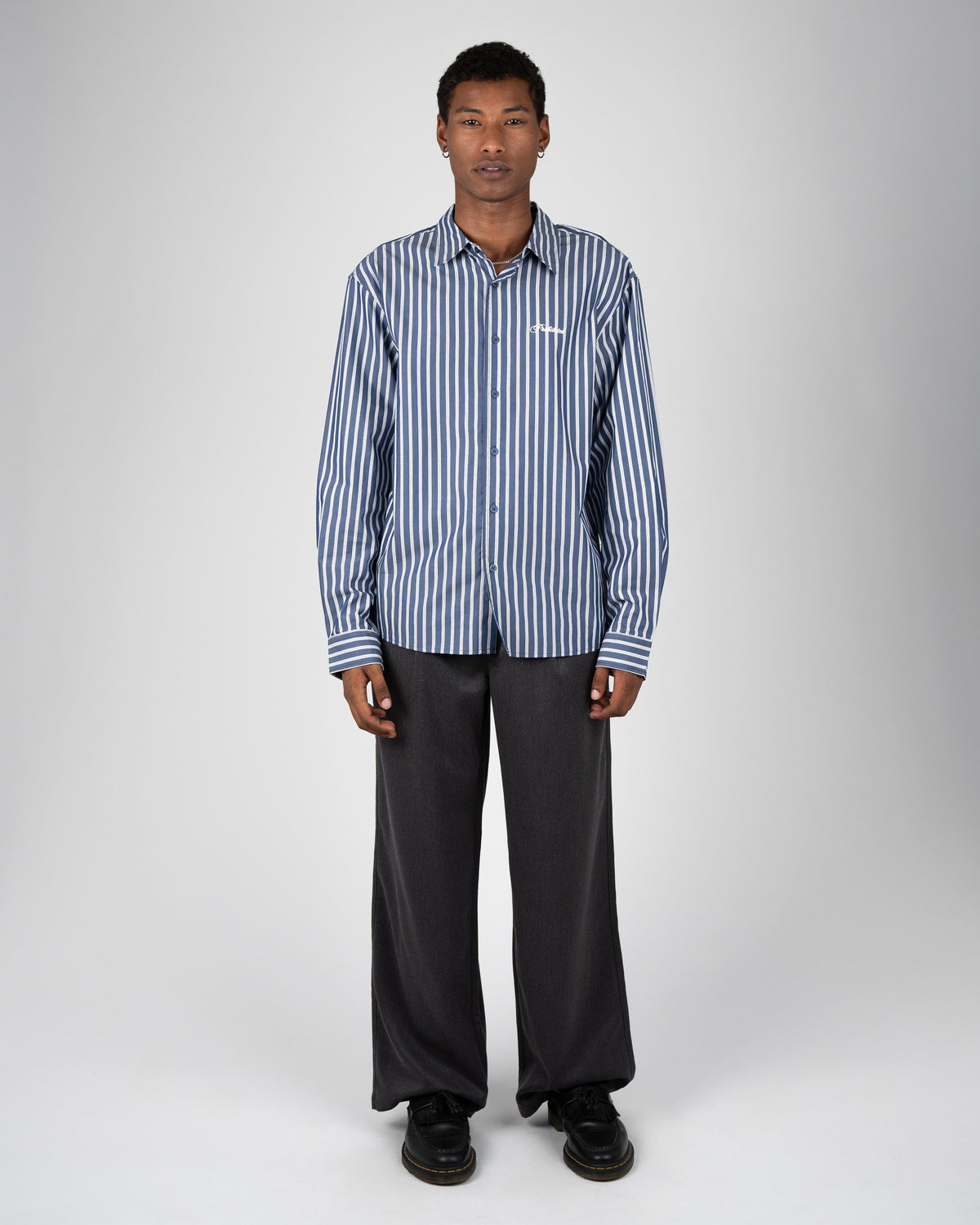 Prohibited Reverse Dress Shirt Marine Blue