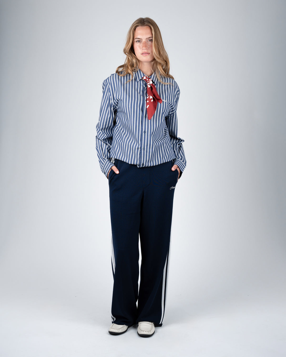Prohibited Reverse Dress Shirt Marine Blue