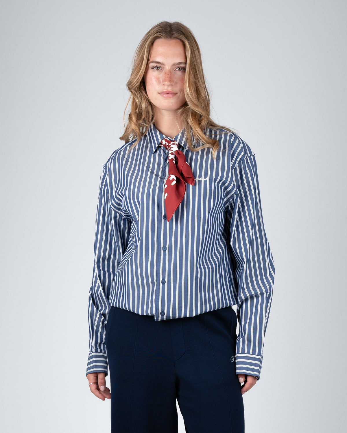 Prohibited Reverse Dress Shirt Marine Blue