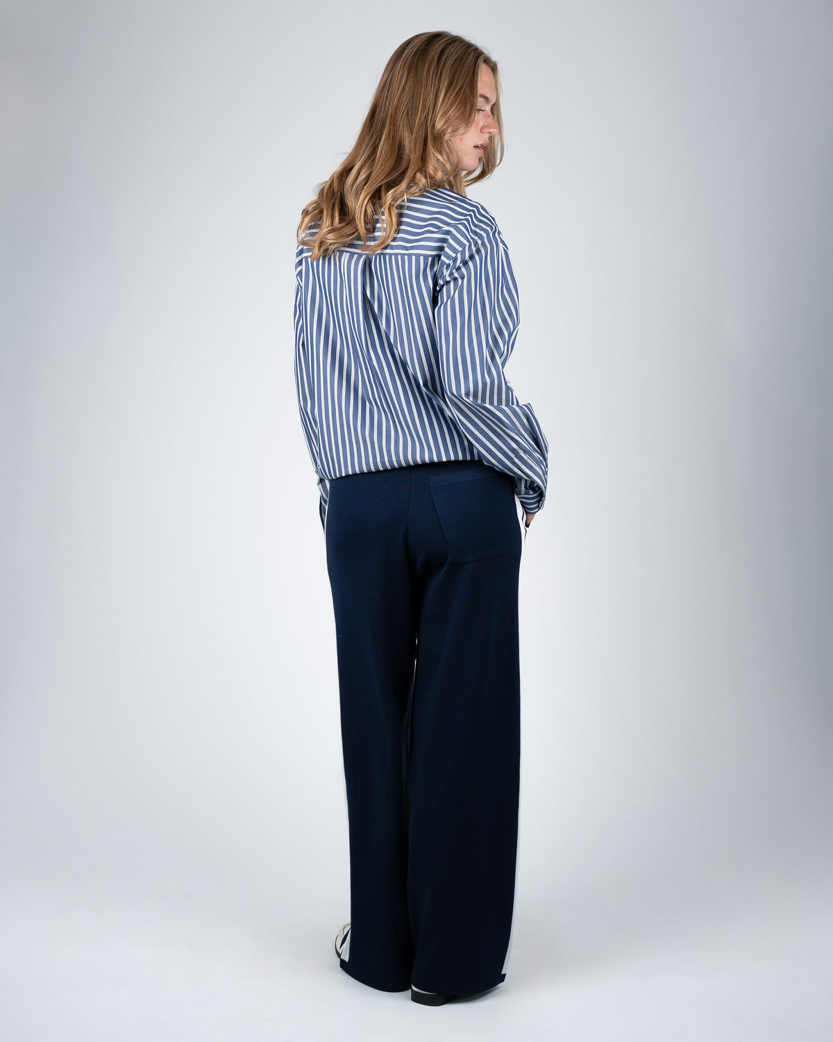 Prohibited Reverse Dress Shirt Marine Blue