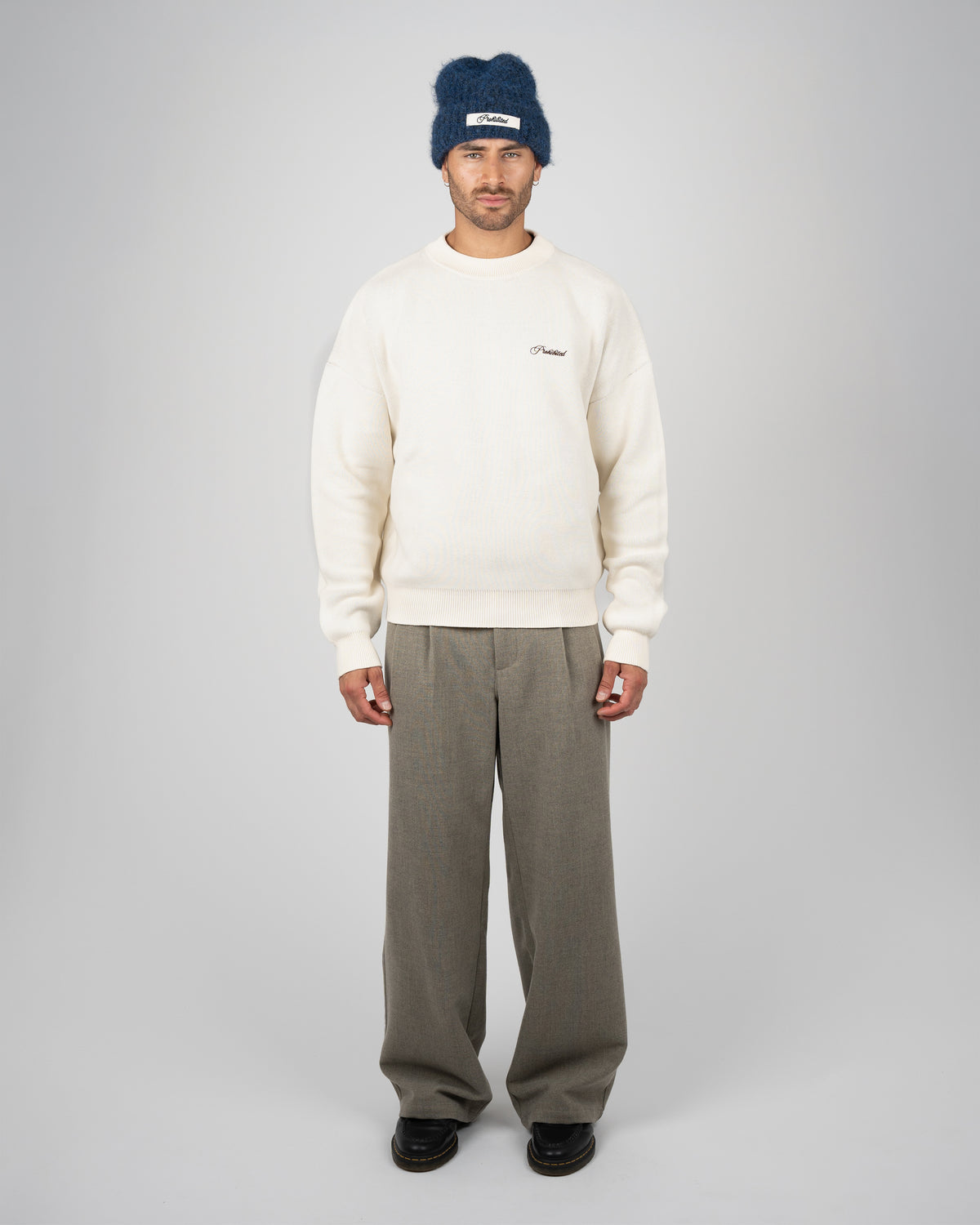 Prohibited Back In The Days Knit Cream