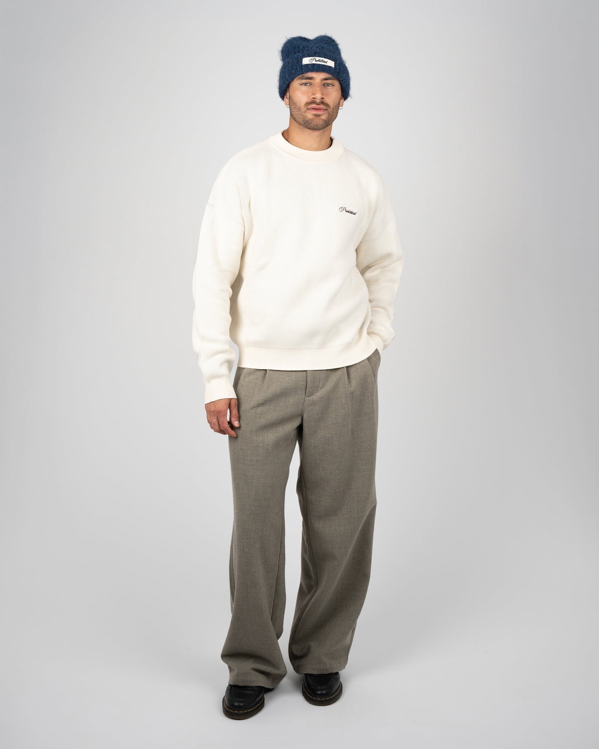 Prohibited Back In The Days Knit Cream