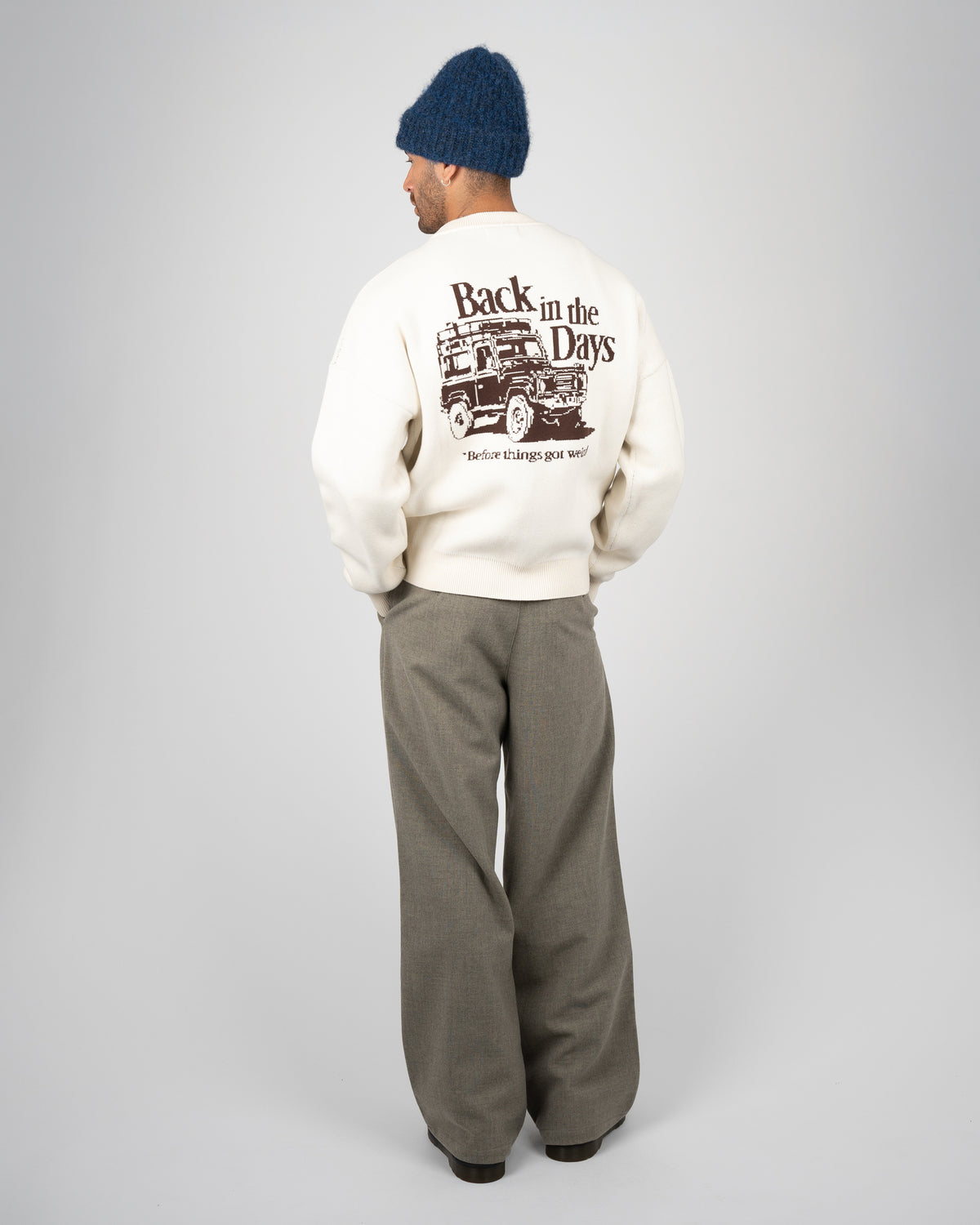 Prohibited Back In The Days Knit Cream