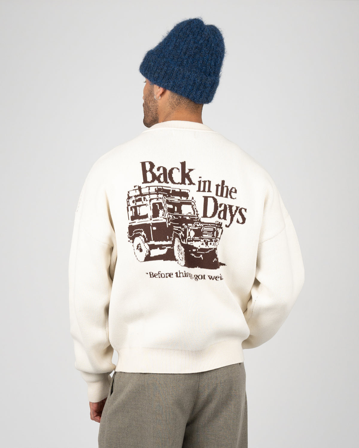 Prohibited Back In The Days Knit Cream