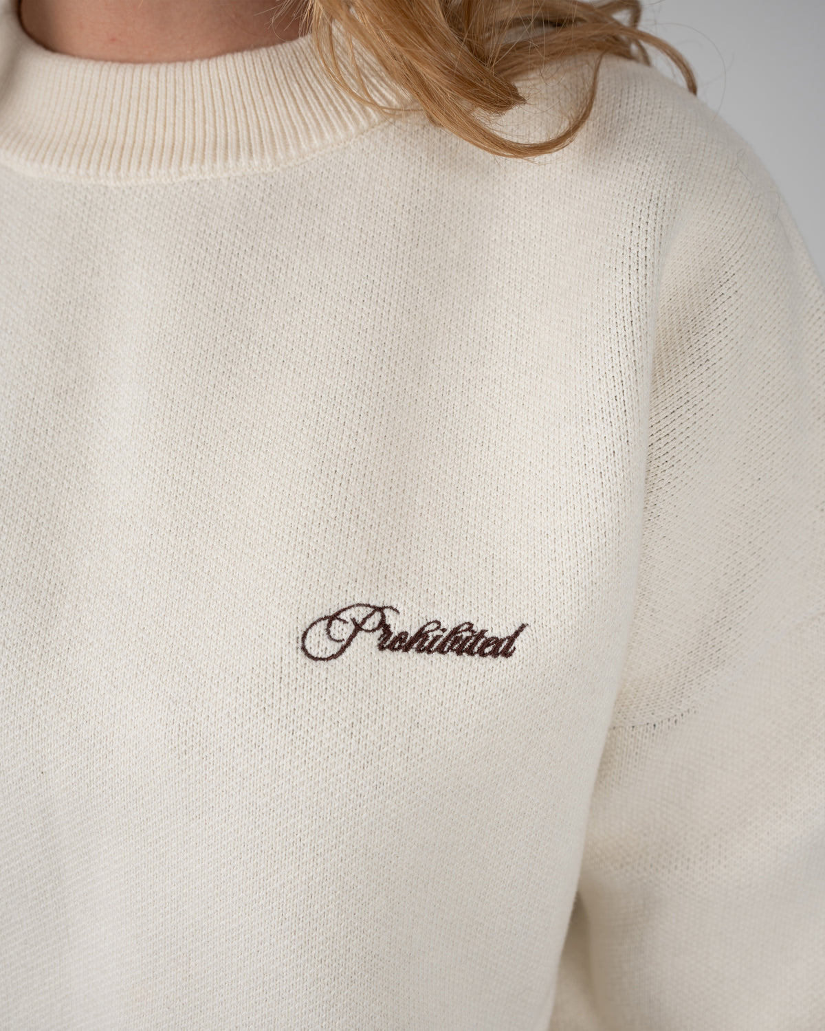 Prohibited Back In The Days Knit Cream