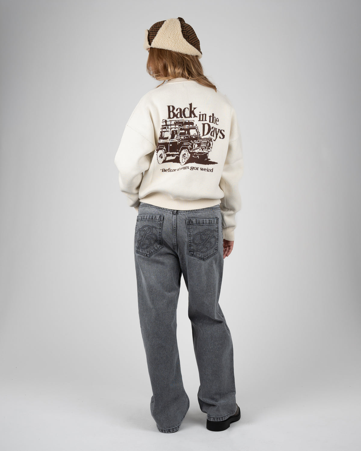 Prohibited Back In The Days Knit Cream