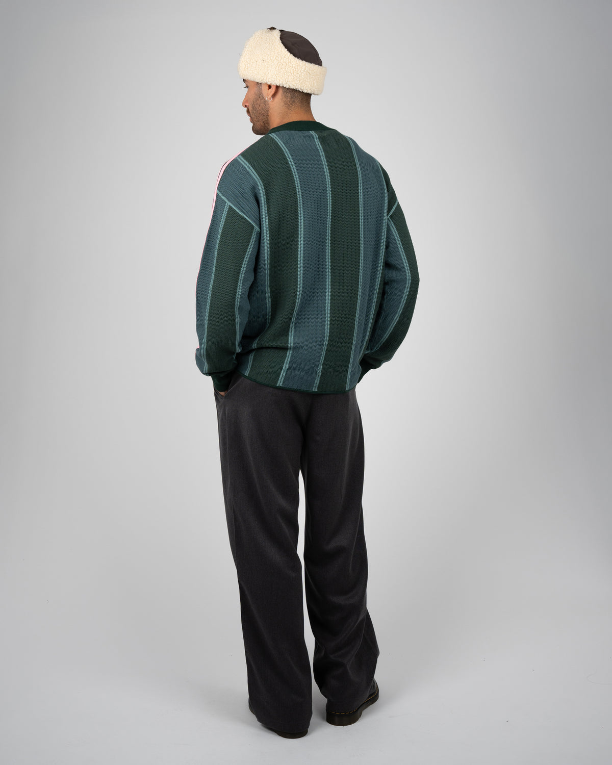 Prohibited Striped Team Knit Trikot Green