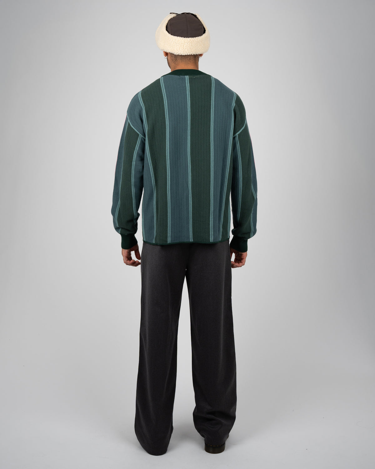 Prohibited Striped Team Knit Trikot Green