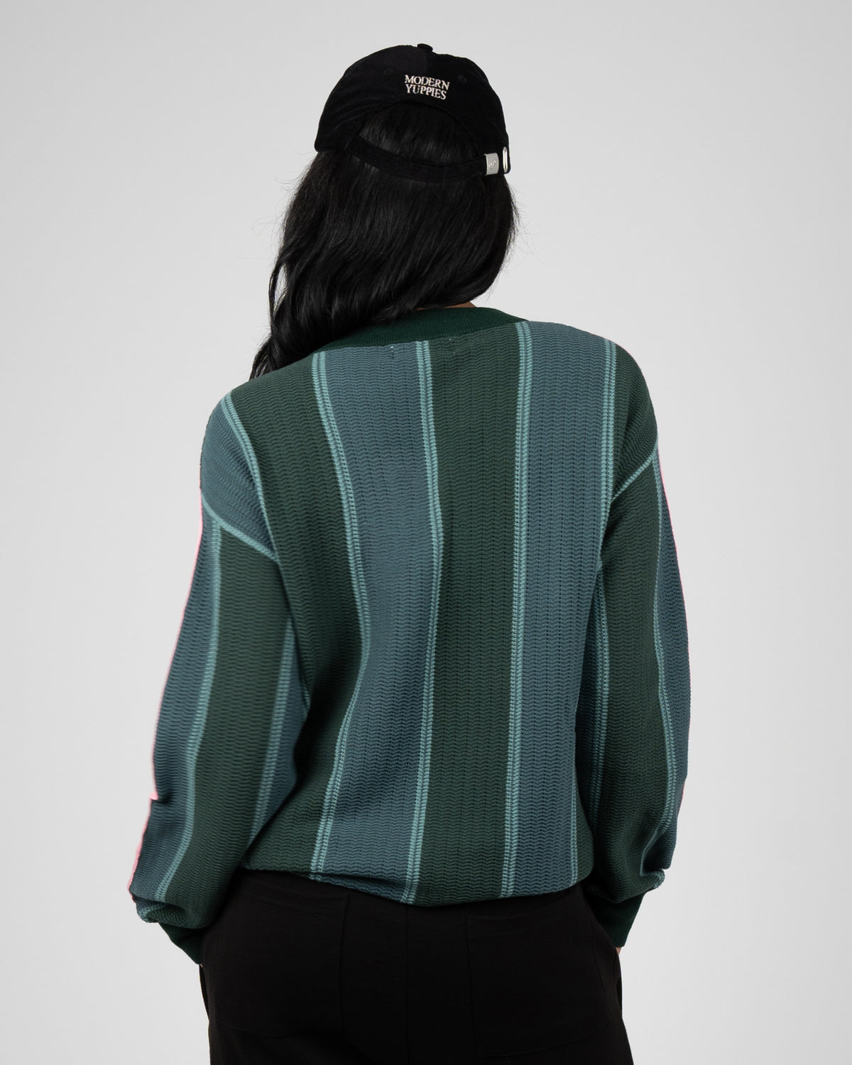 Prohibited Striped Team Knit Trikot Green