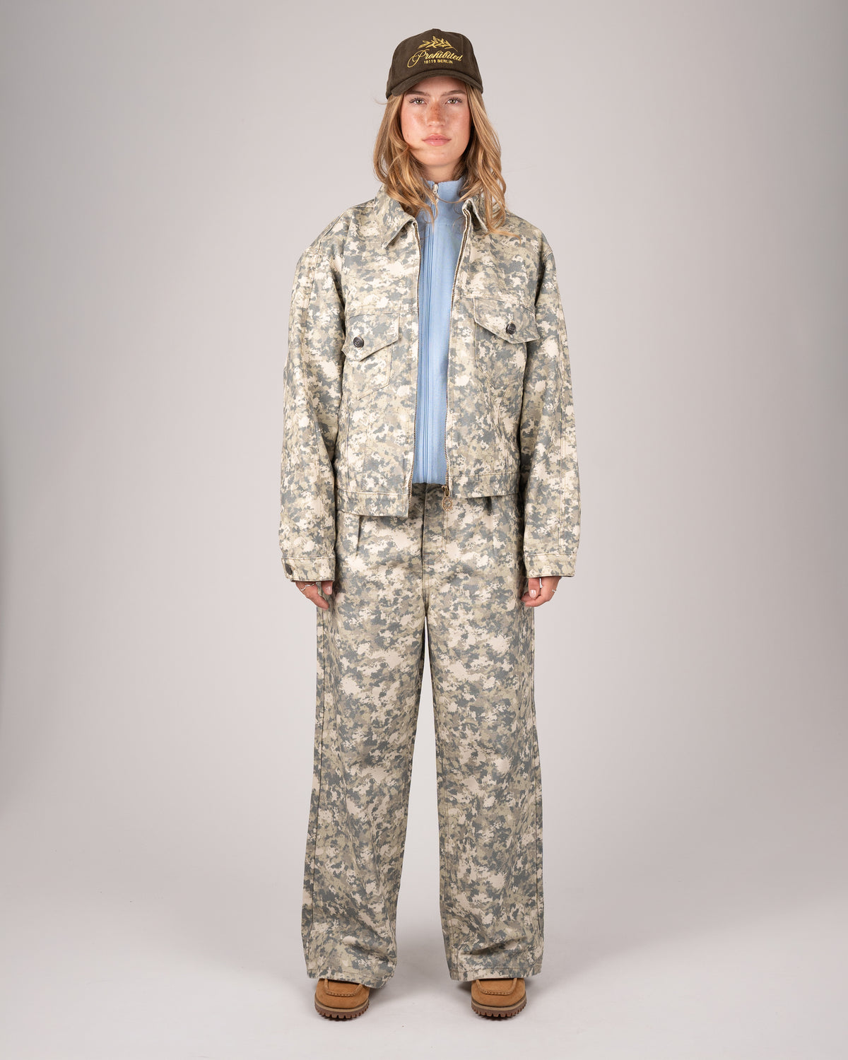 Prohibited Saint-Véran Denim Jacket Camouflage