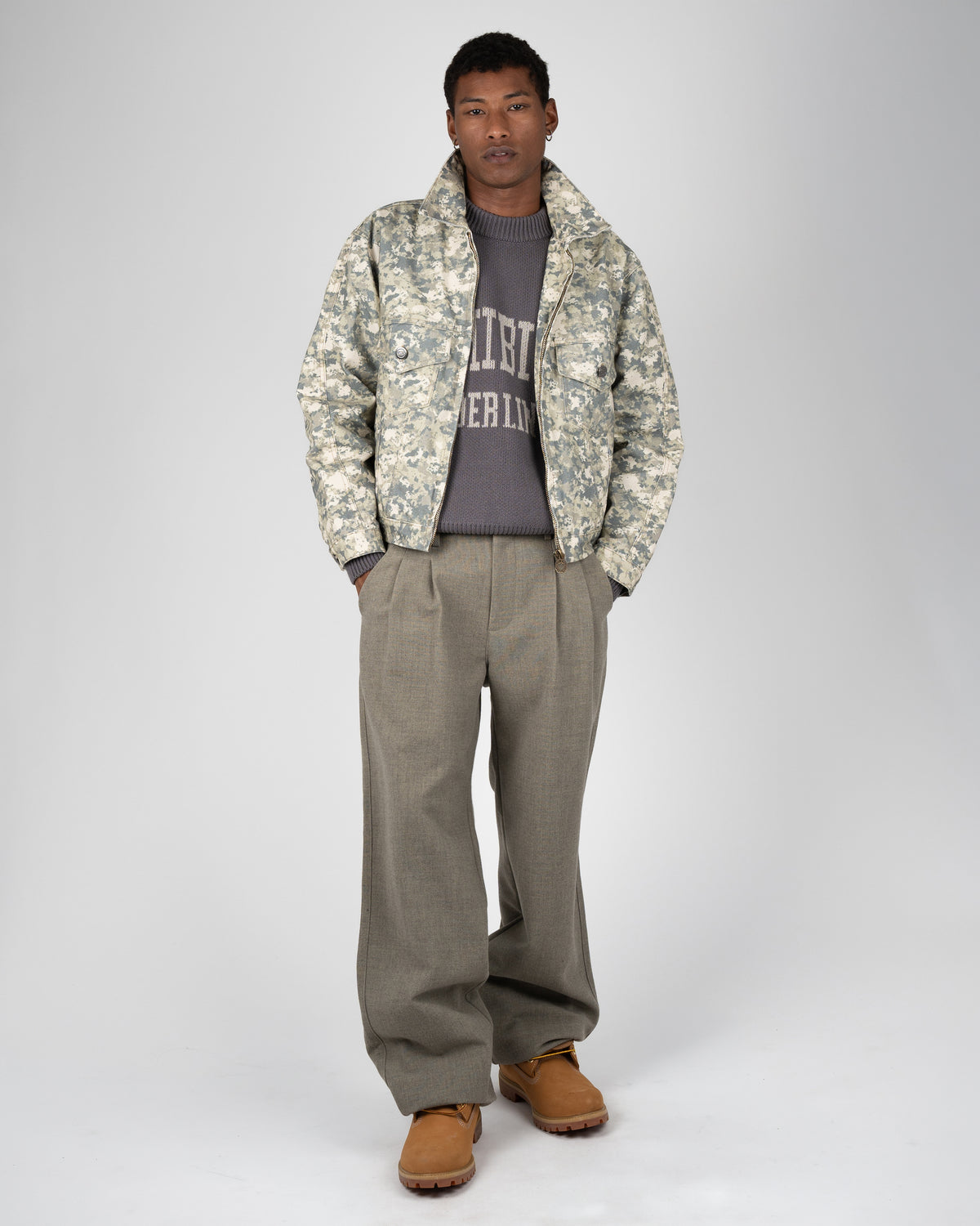 Prohibited Saint-Véran Denim Jeans Camouflage