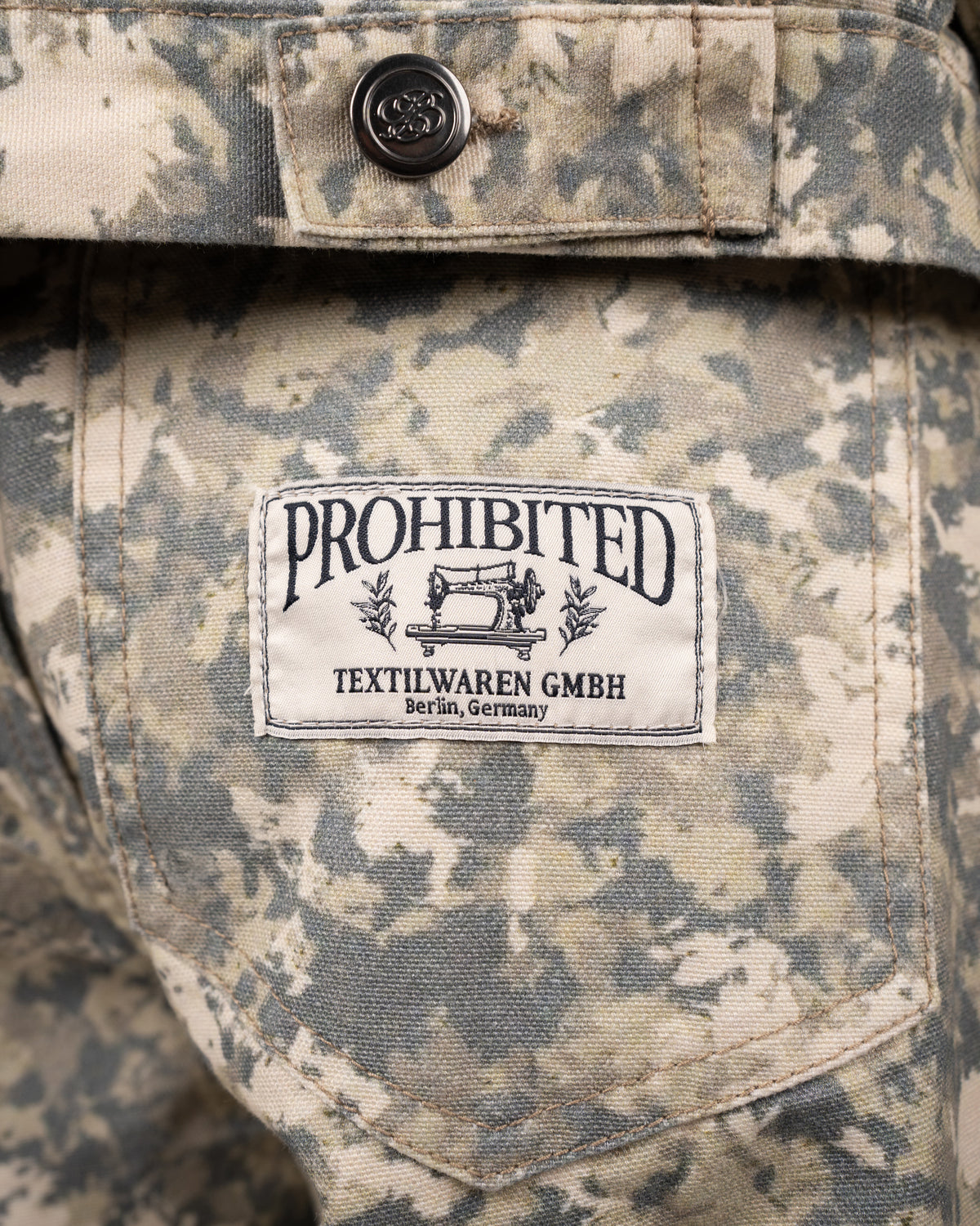 Prohibited Saint-Véran Denim Jeans Camouflage