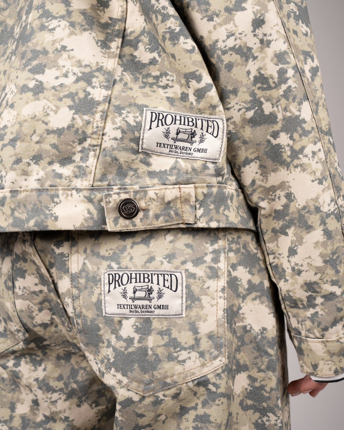 Prohibited Saint-Véran Denim Jeans Camouflage