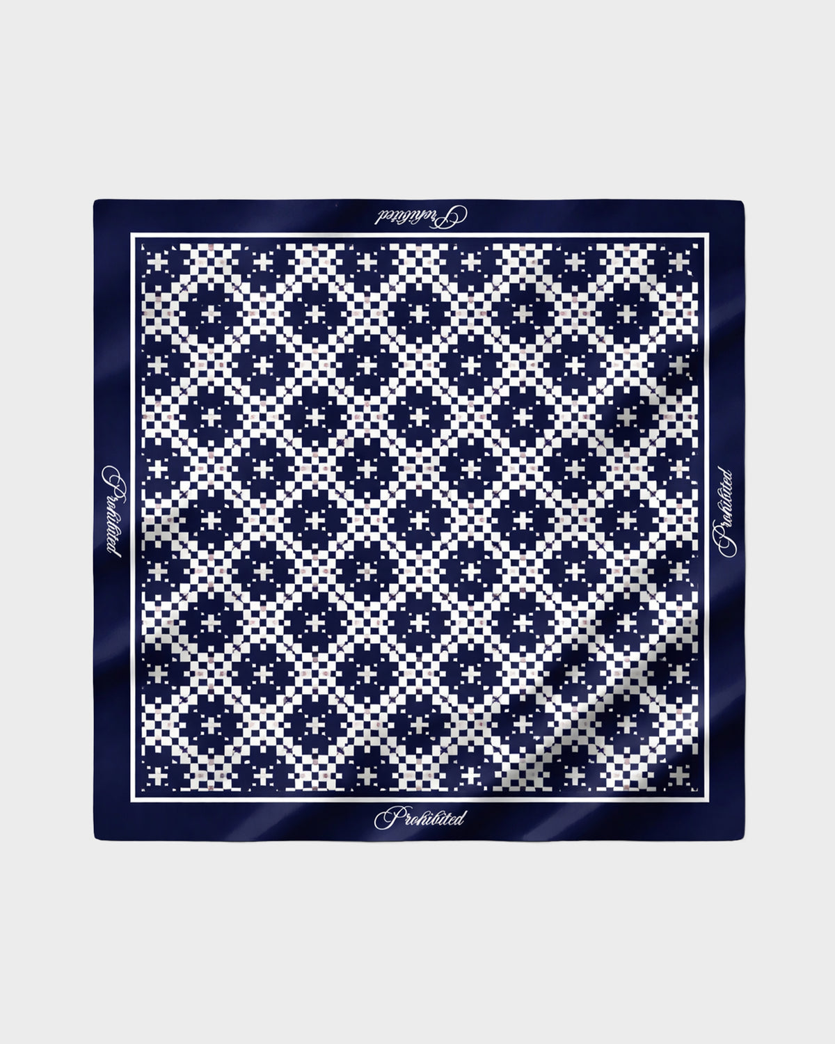 Prohibited Back In The Days Scarf Navy