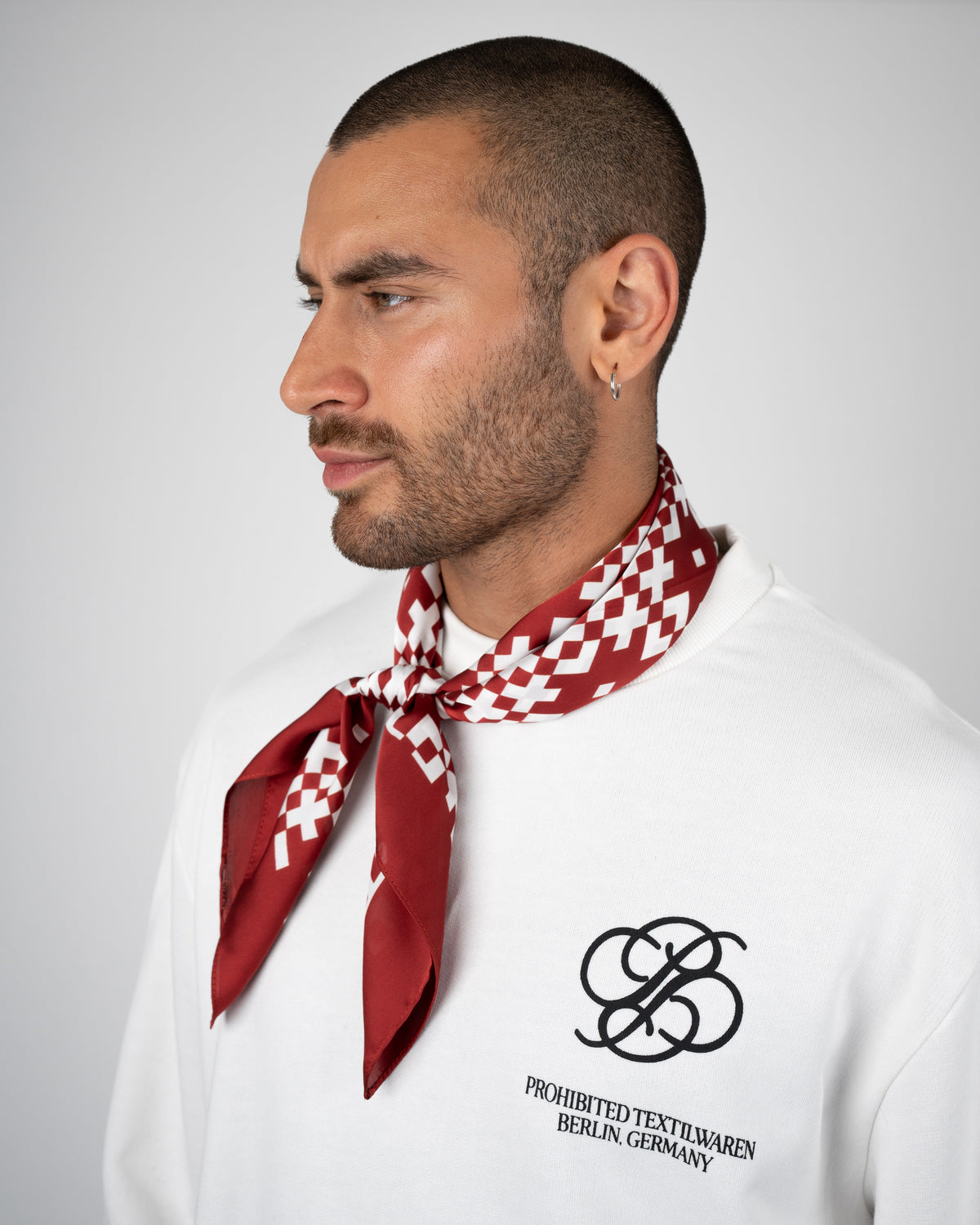 Prohibited Back In The Days Scarf Red